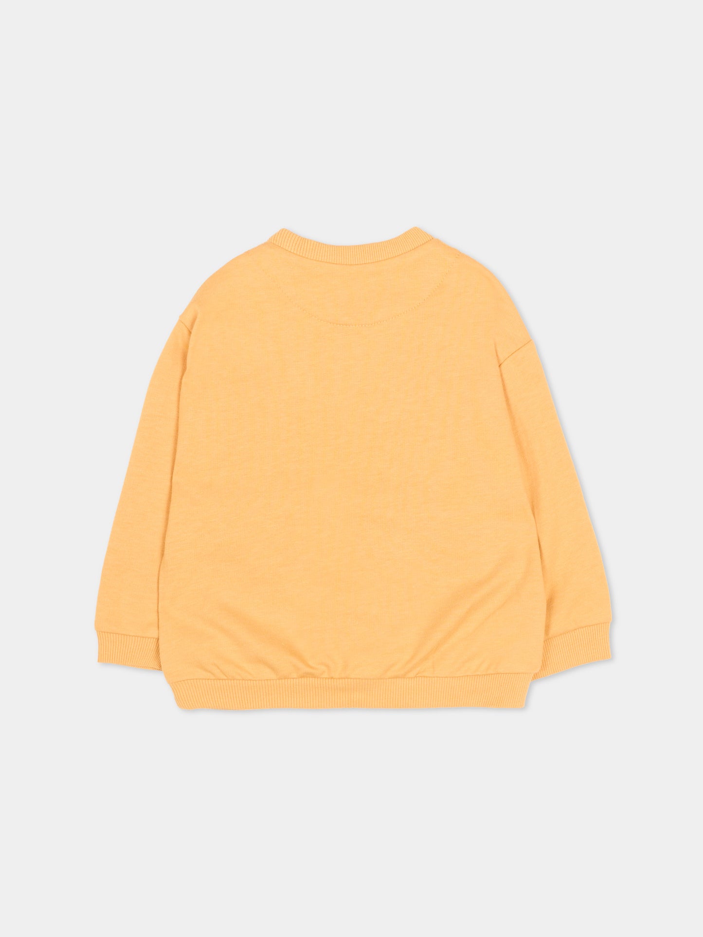 Felpa gialla per neonato con ippopotamo,Mayoral,1402 021