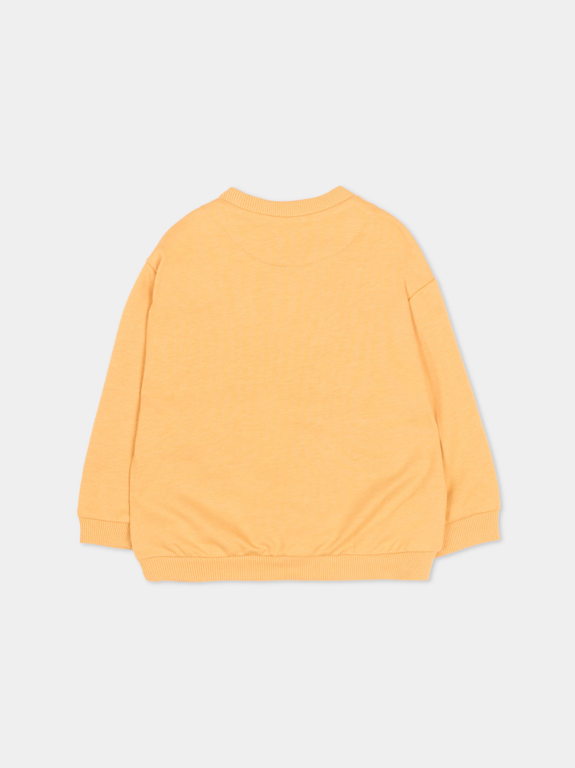 Felpa gialla per neonato con ippopotamo,Mayoral,1402 021