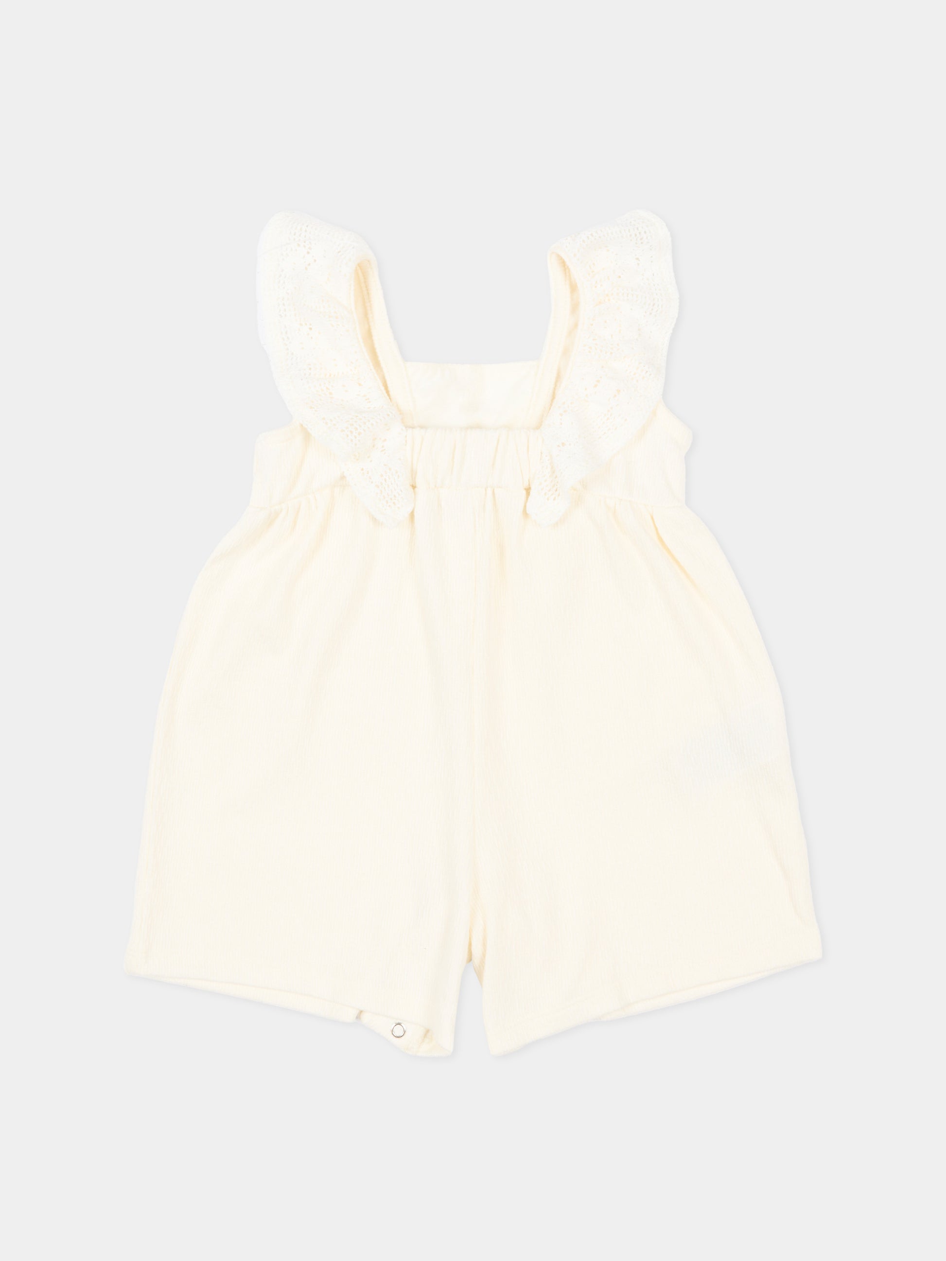 Pagliaccetto avorio per neonata,Mayoral,1827 026