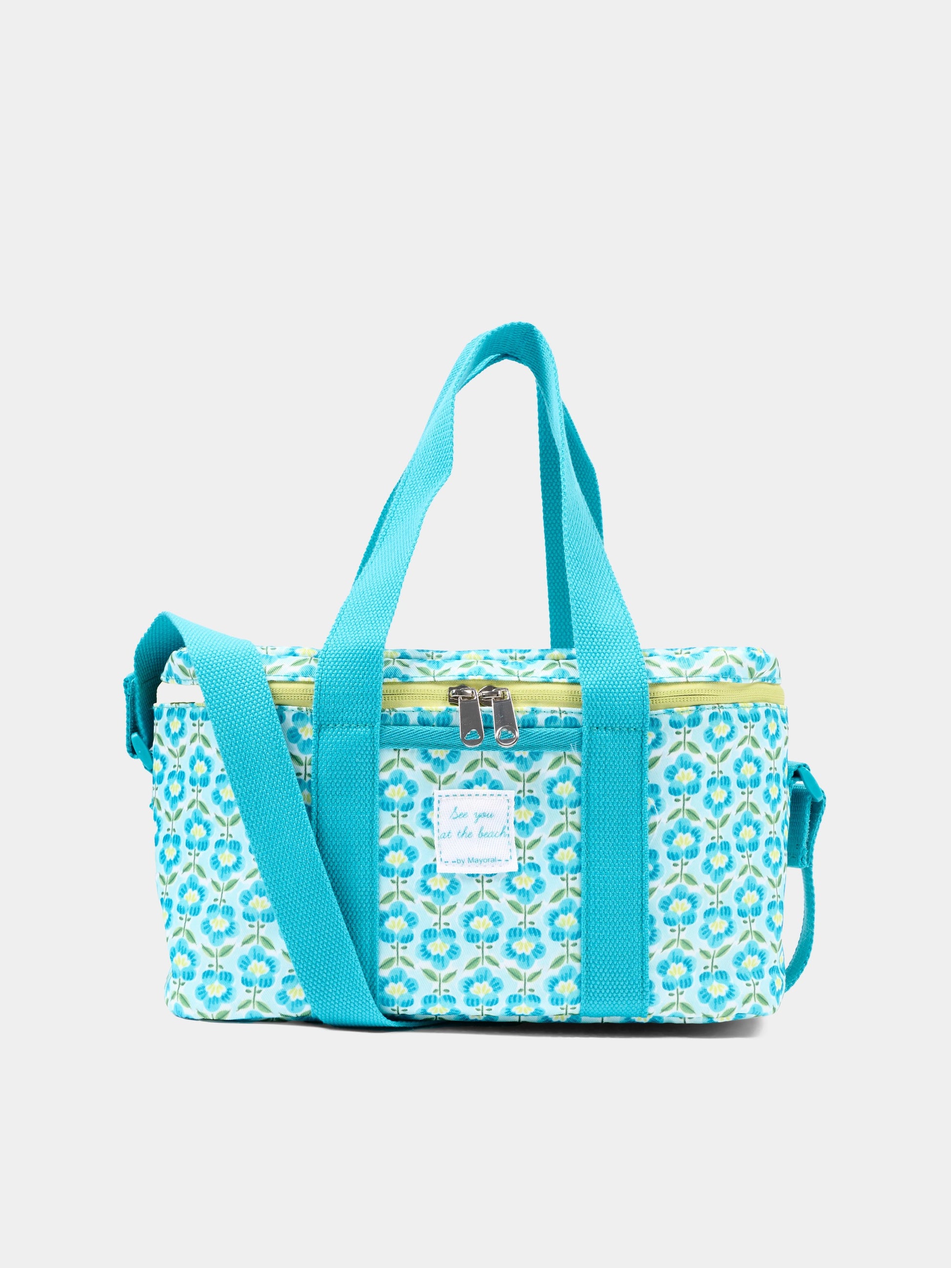 Borsa mare azzurra termica per bambina,Mayoral,10220 080