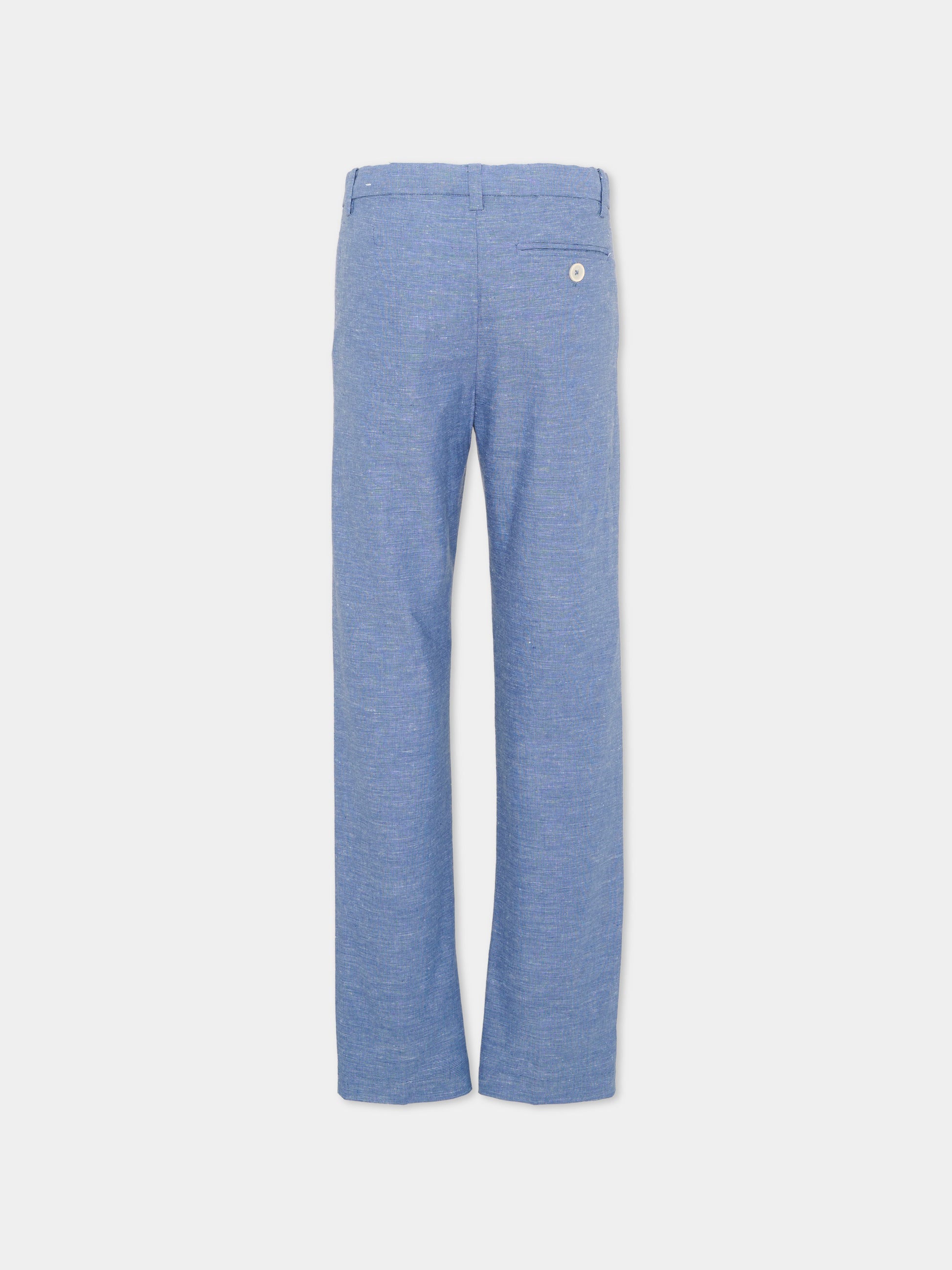 Pantaloni eleganti azzurri per bambino,Mayoral,3574 065