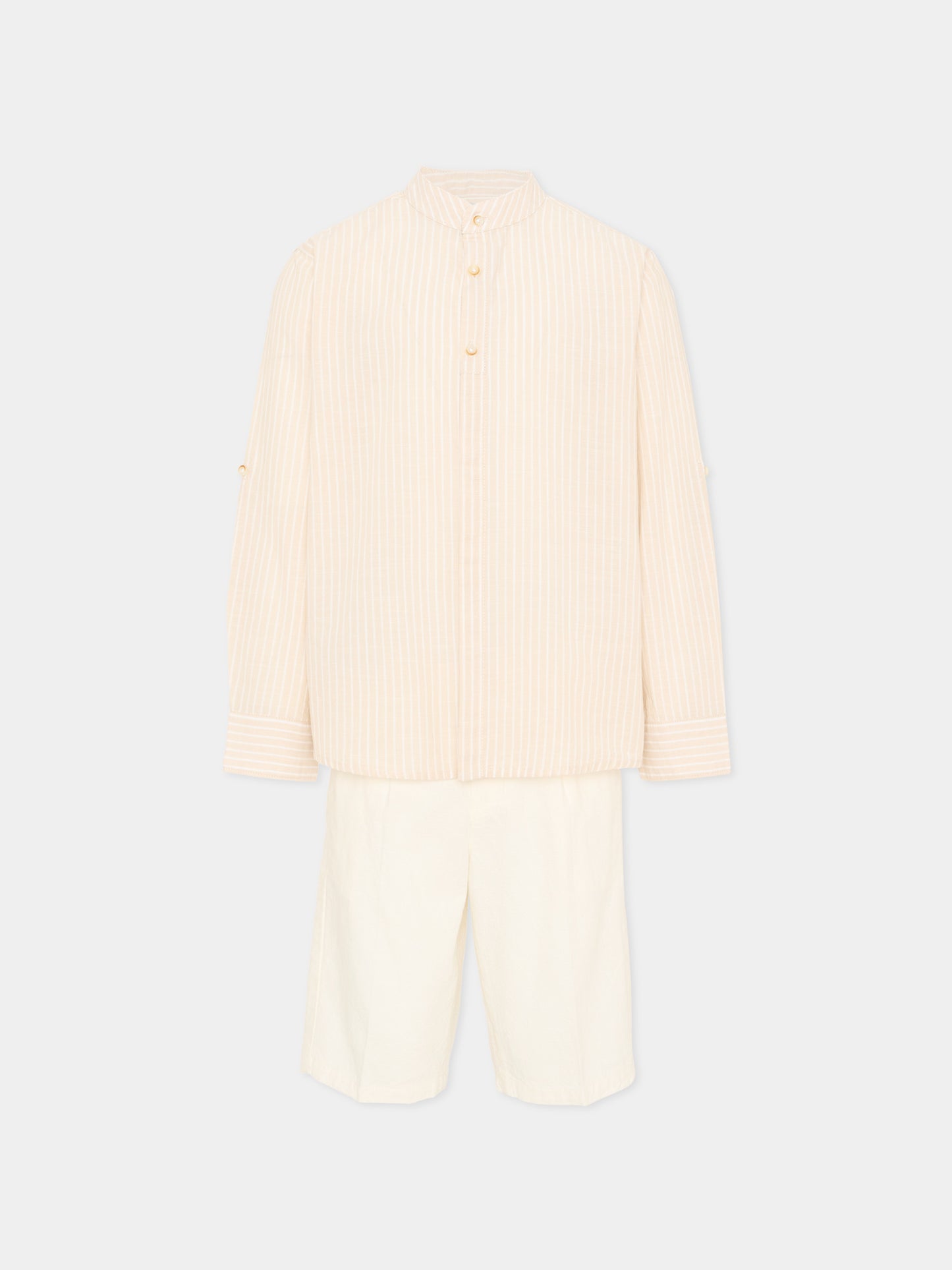 Completo elegante beige per bambino,Mayoral,3216 011
