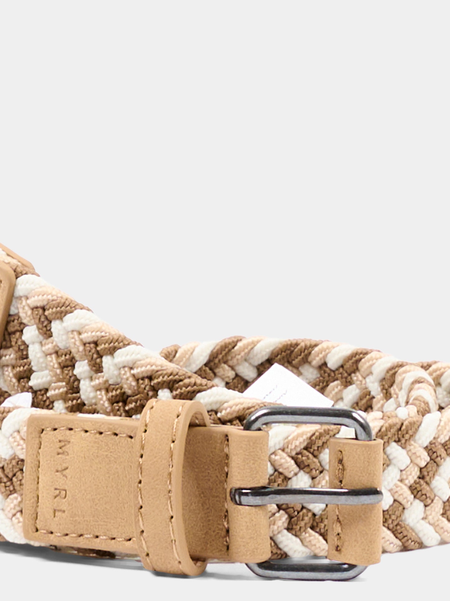 Cintura beige per bambino intrecciata,Mayoral,10202 028