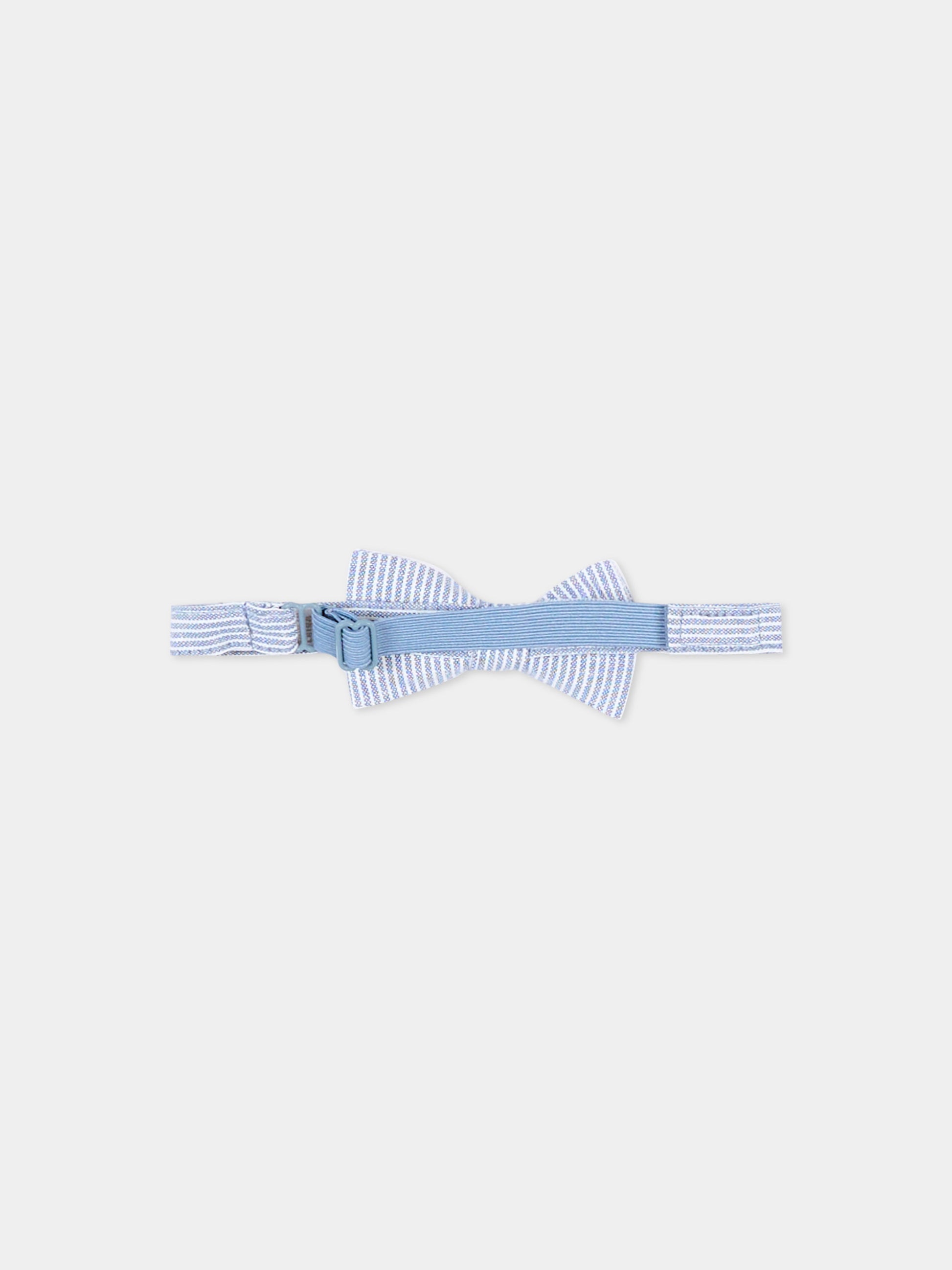Papillon azzurro per bambino a righe,Mayoral,10217 033