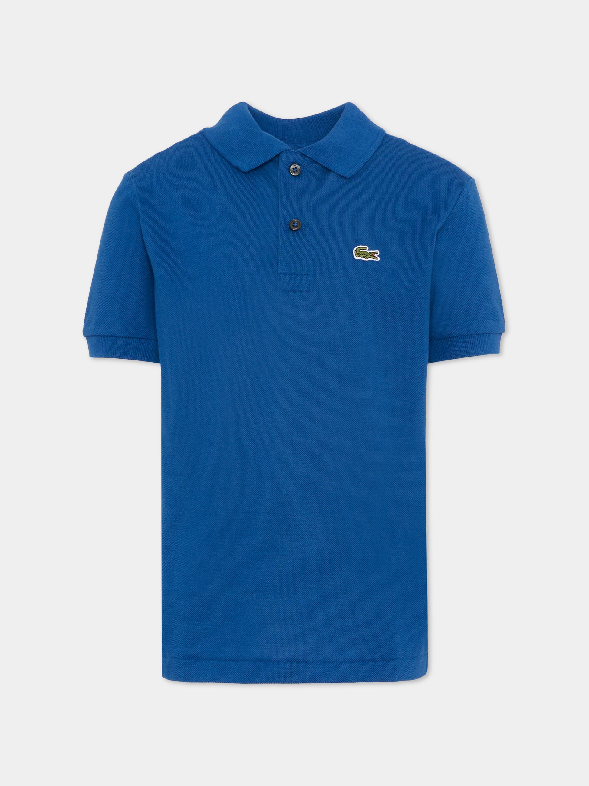 Polo blu per bambino con logo,Lacoste,7354 UFT