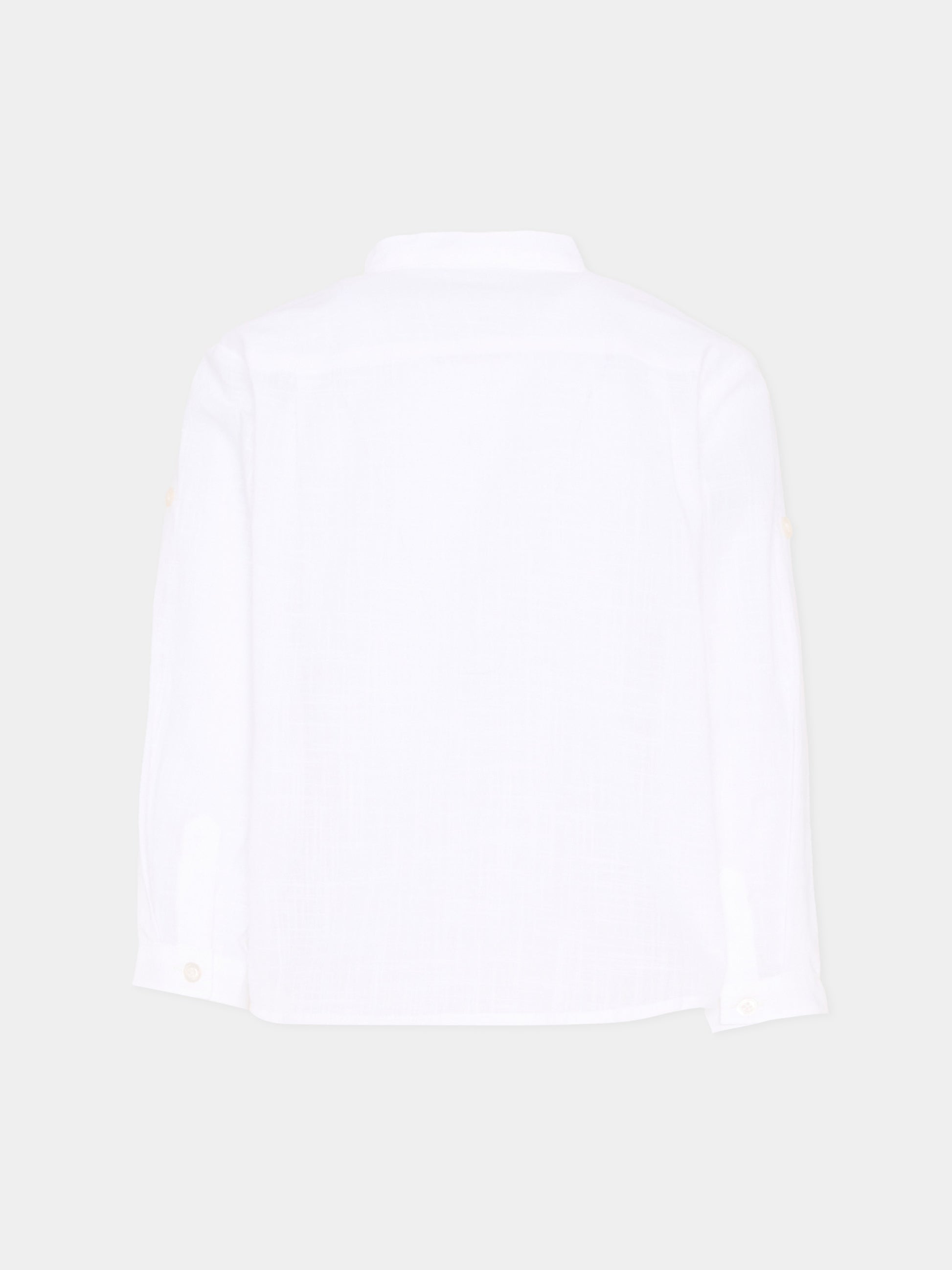 Camicia bianca per bambino,Patachou,PAP CM4233387 000