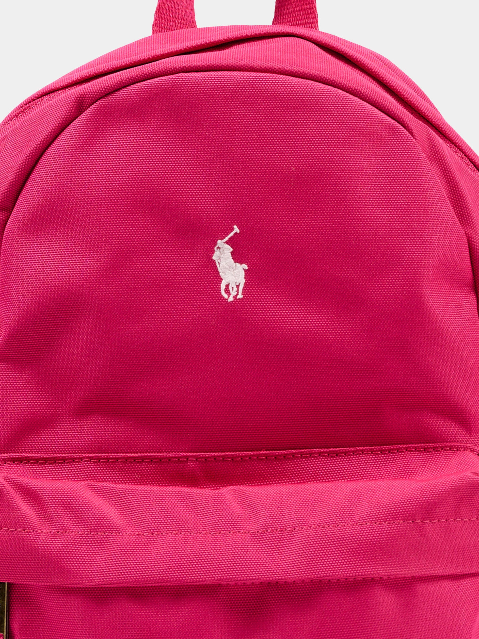 Zaino fucsia per bambina con logo,Ralph Lauren Kids,9AR187 ADP