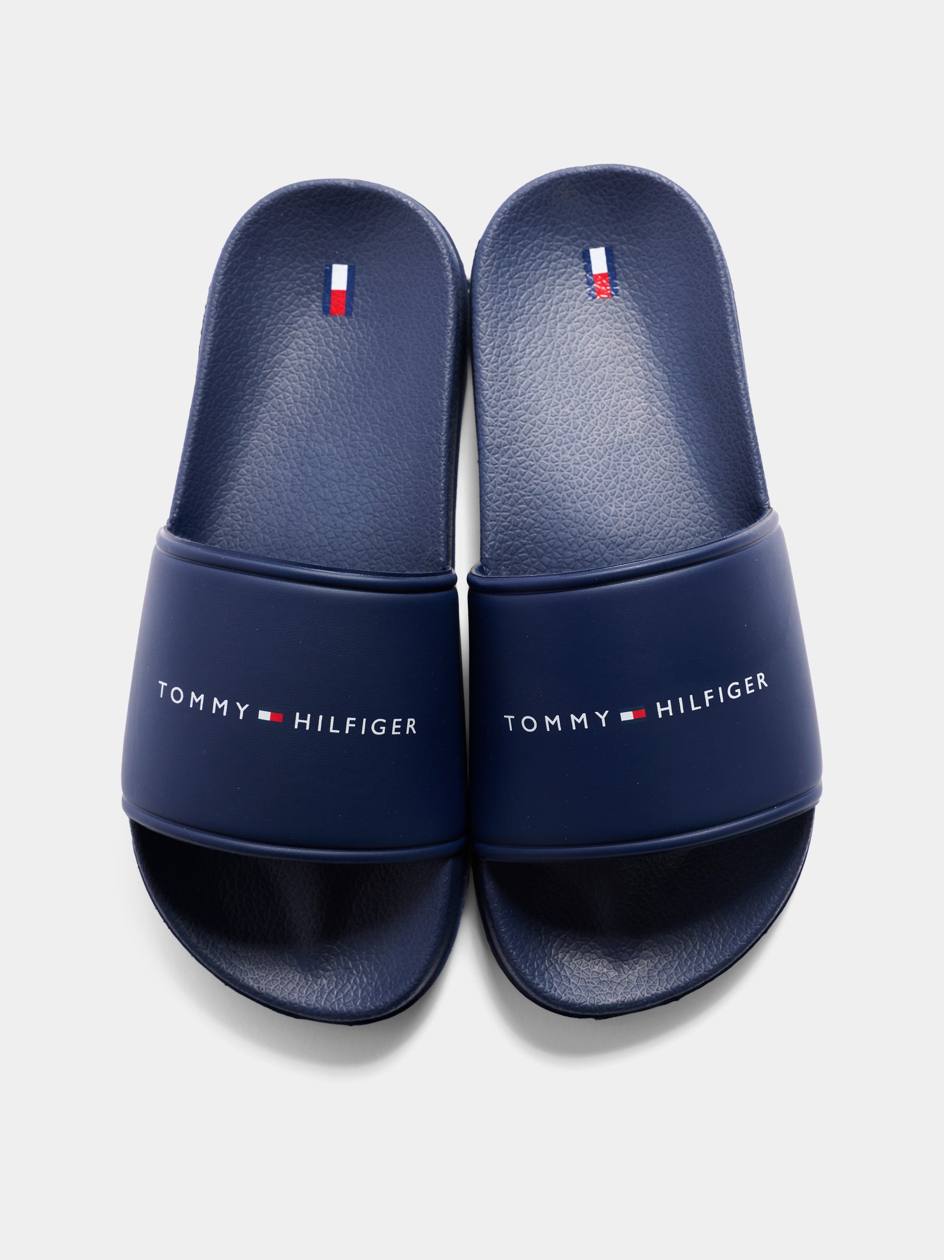 Ciabatte blu per bambini con logo,Tommy Hilfiger Junior,T3X0 34403 1172800