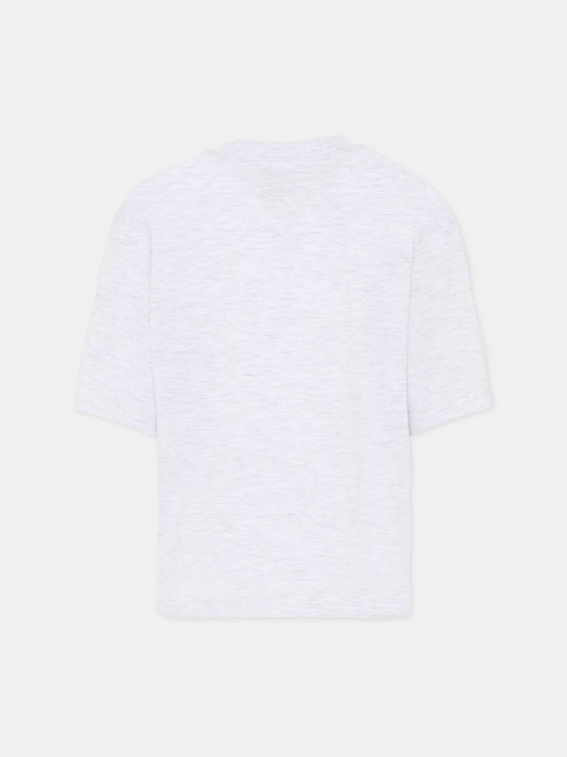 T-shirt grigia per bambini con nuvola gialla,Ghayme,F5GAJUTH006 107