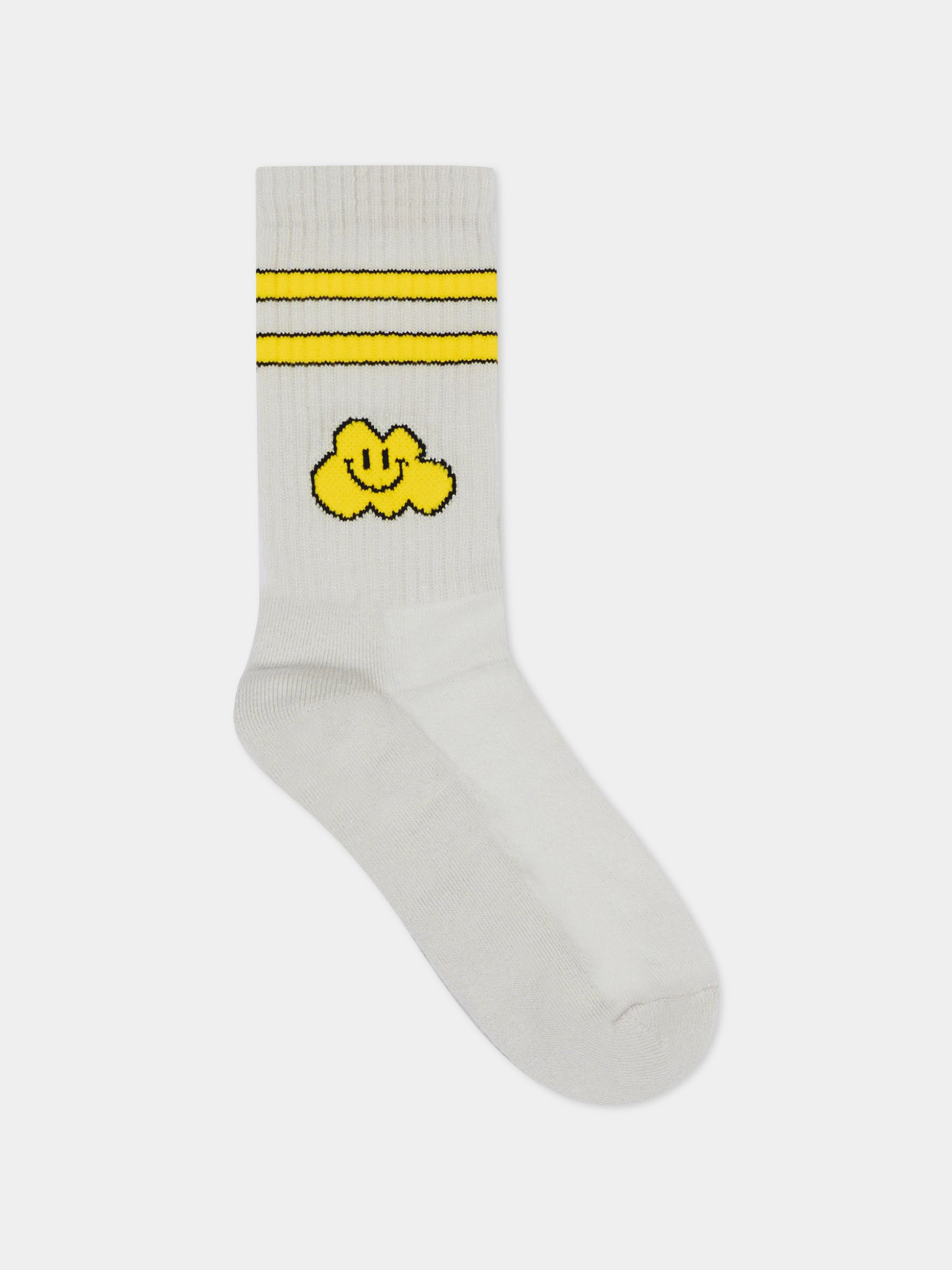 Calze grigie per bambini con nuvola gialla,Ghayme,F5GAJUSO013 107