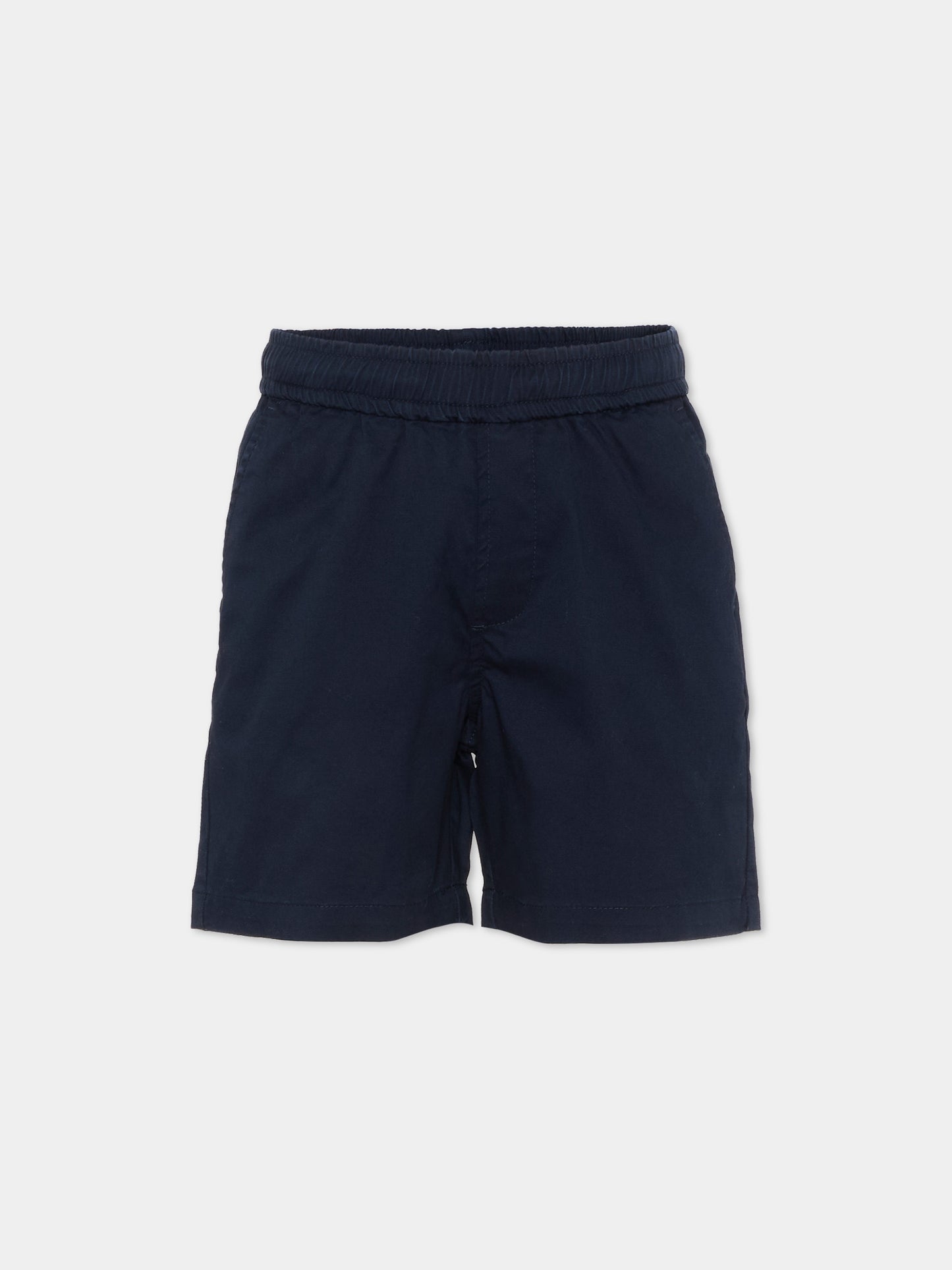 Shorts blu per bambino,Trussardi Junior,TIP26146BE BLUE ESTATE