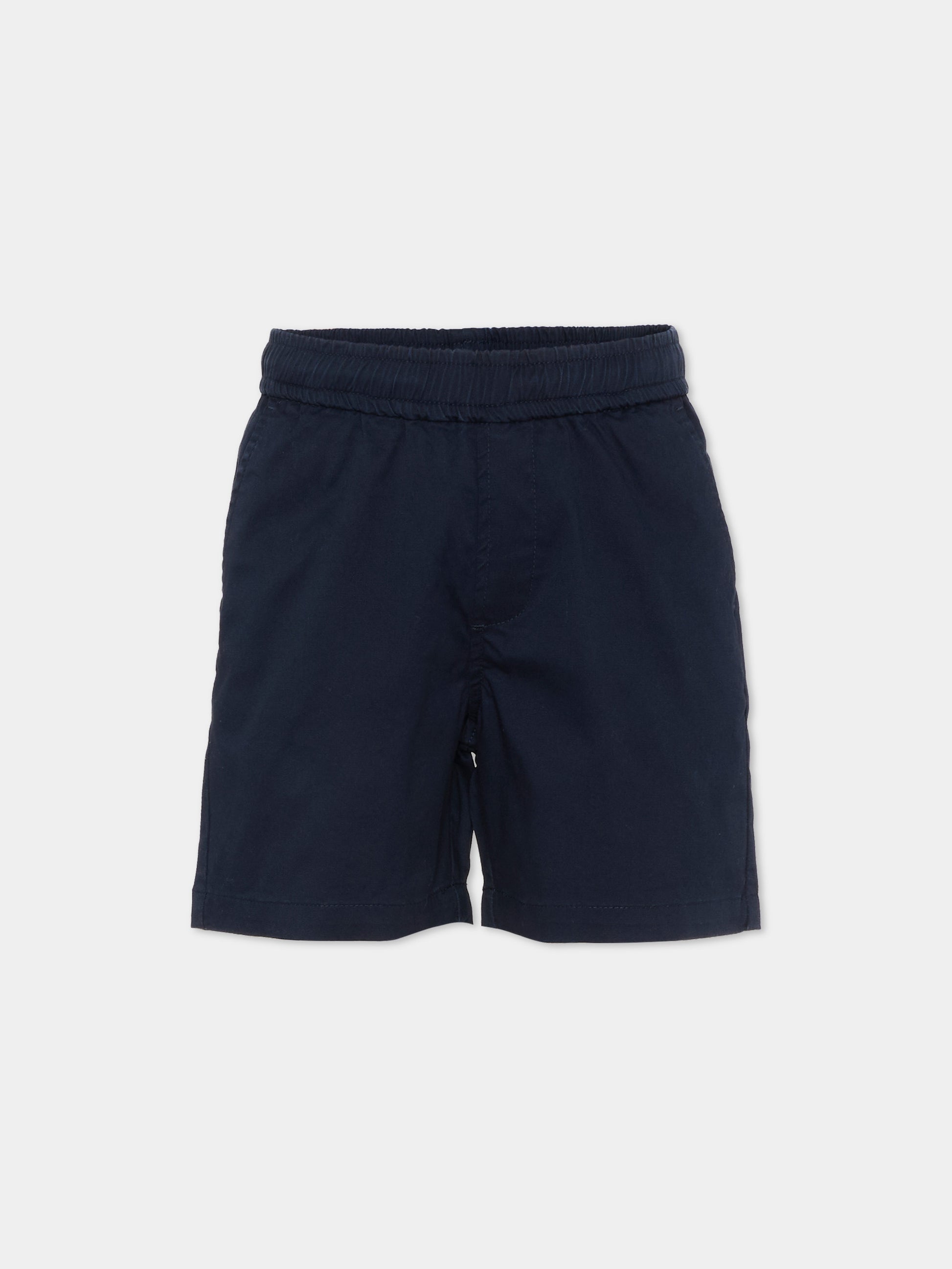 Shorts blu per bambino,Trussardi Junior,TIP26146BE BLUE ESTATE