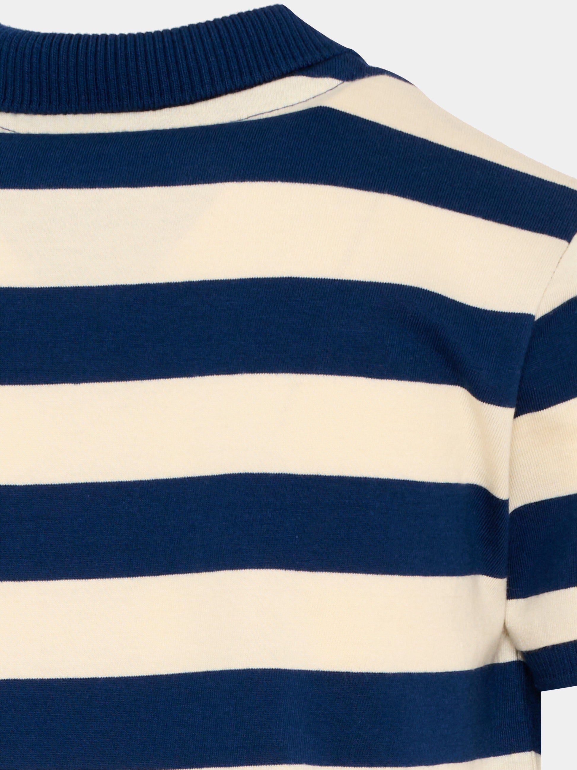 Completo sportivo blu a righe per bambino,Trussardi Junior,TIP26082CJ BLUE ESTATE