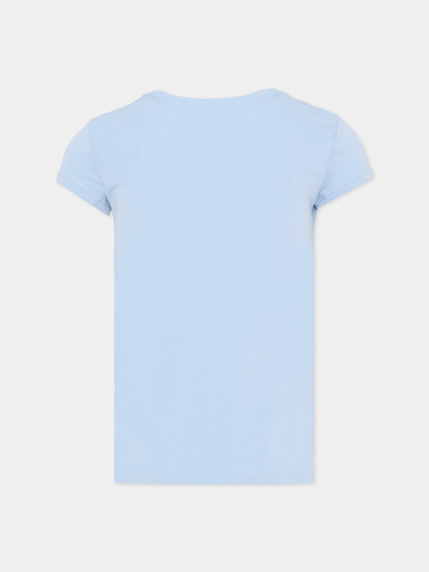 T-shirt celeste Polo Bear per bambino,Ralph Lauren Kids,A11759001