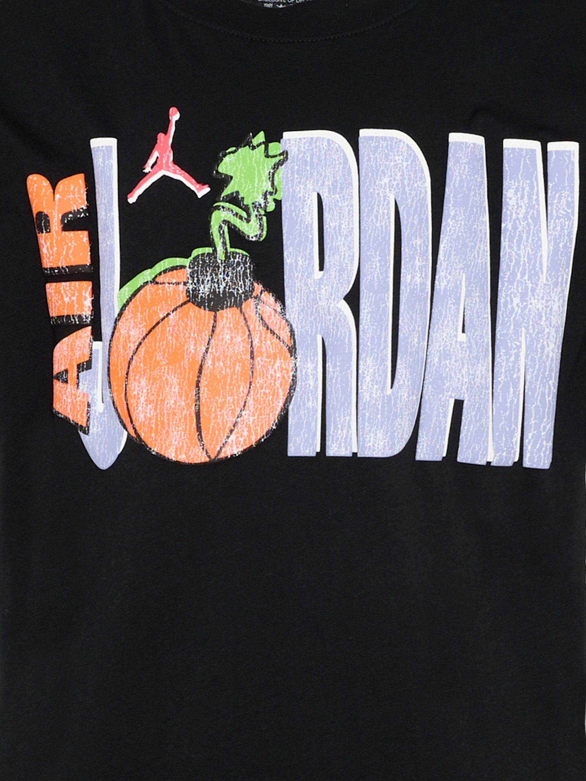 T-shirt nera per bambino con stampa,Jordan,95F629 023