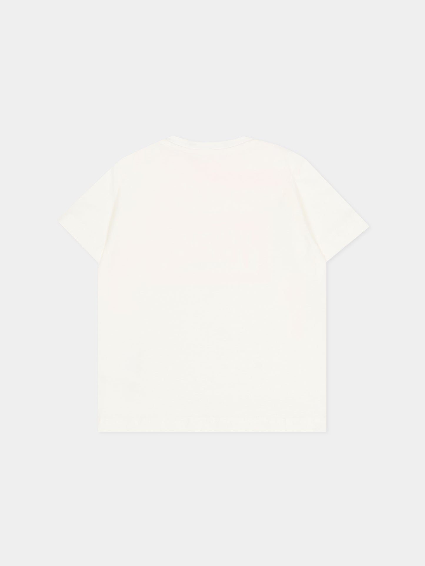 T-shirt avorio per neonata con logo,Versace,1018570 1A16958 2W310