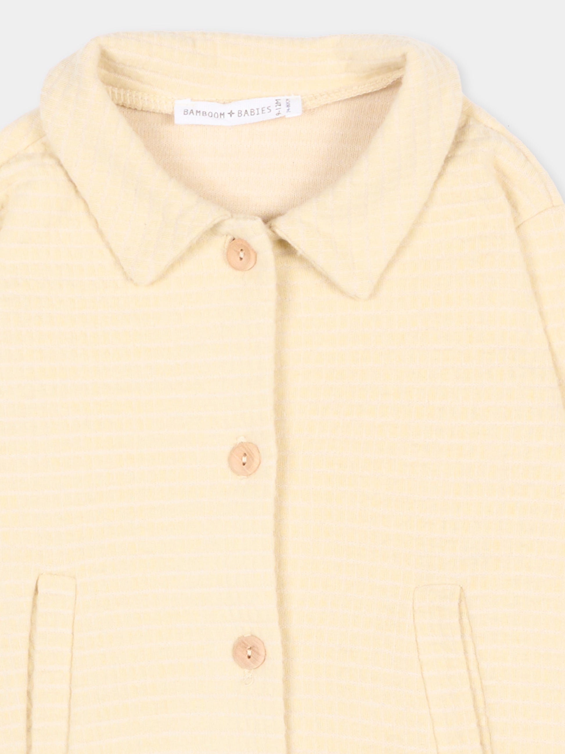 Bomber beige per neonato,Bamboom,1132TE00071 ALMOND CREAM