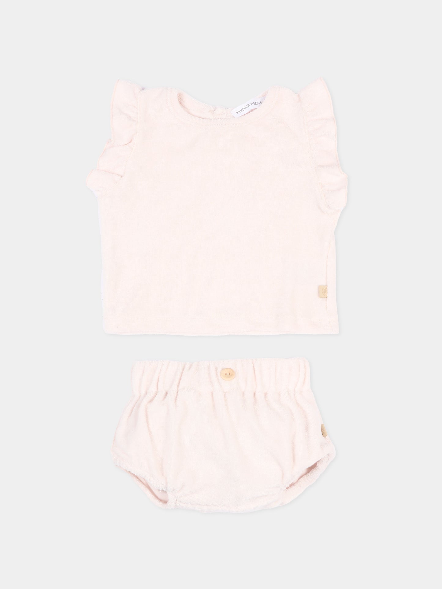 Completo sportivo rosa per neonata,Bamboom,1135TE00069 PINK BLOOM