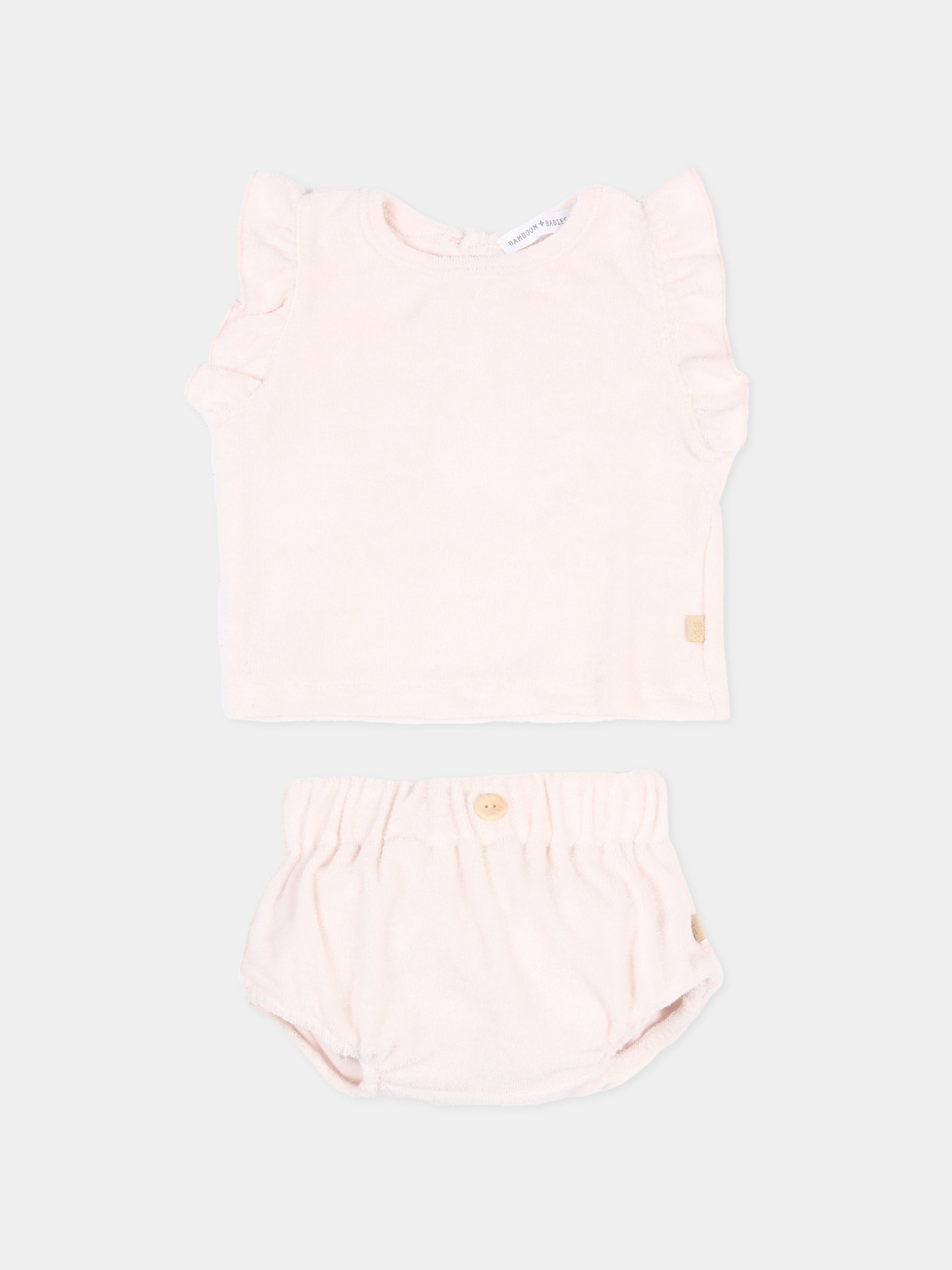 Completo sportivo rosa per neonata,Bamboom,1135TE00069 PINK BLOOM