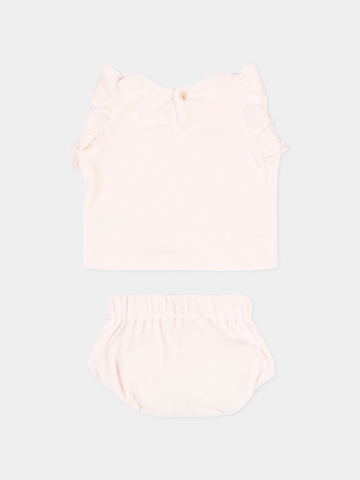 Completo sportivo rosa per neonata,Bamboom,1135TE00069 PINK BLOOM