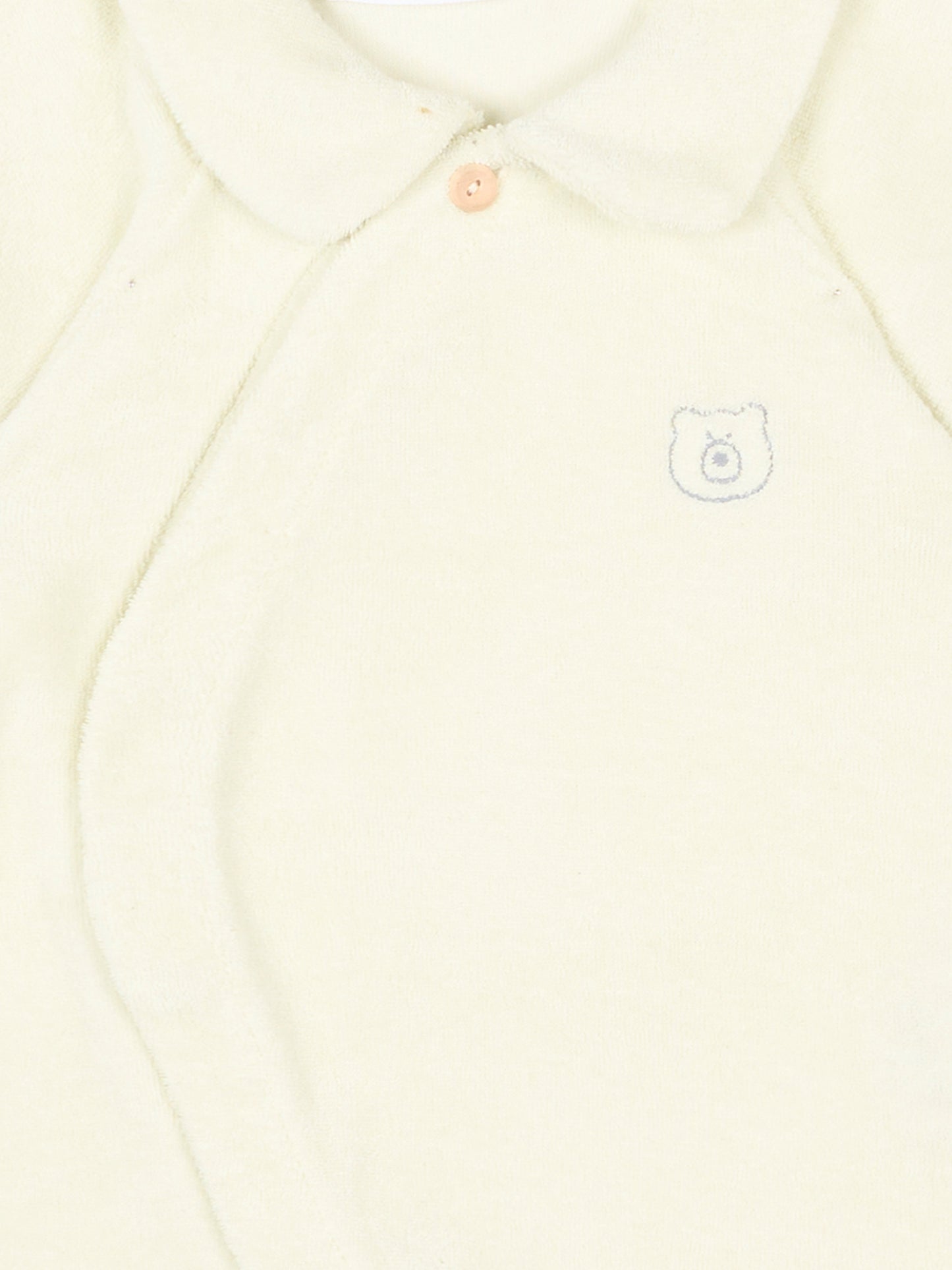 Tutina verde per neonato con orsetto,Bamboom,1149TE00069 MISTY ACQUA