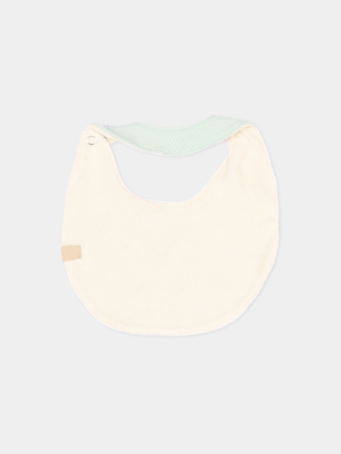 Bavaglino azzurro per neonato,Bamboom,1154TE00072 OCEAN BLU