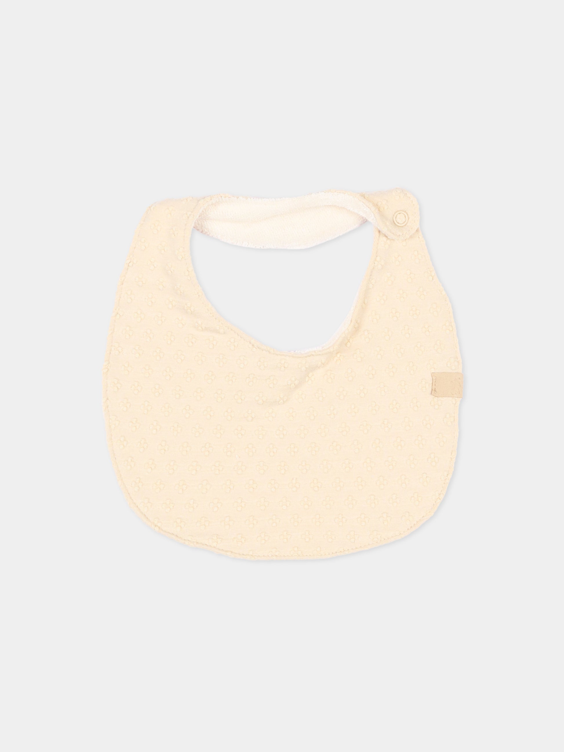 Bavaglino beige per neonati,Bamboom,1154TE00073 ALMOND CREAM