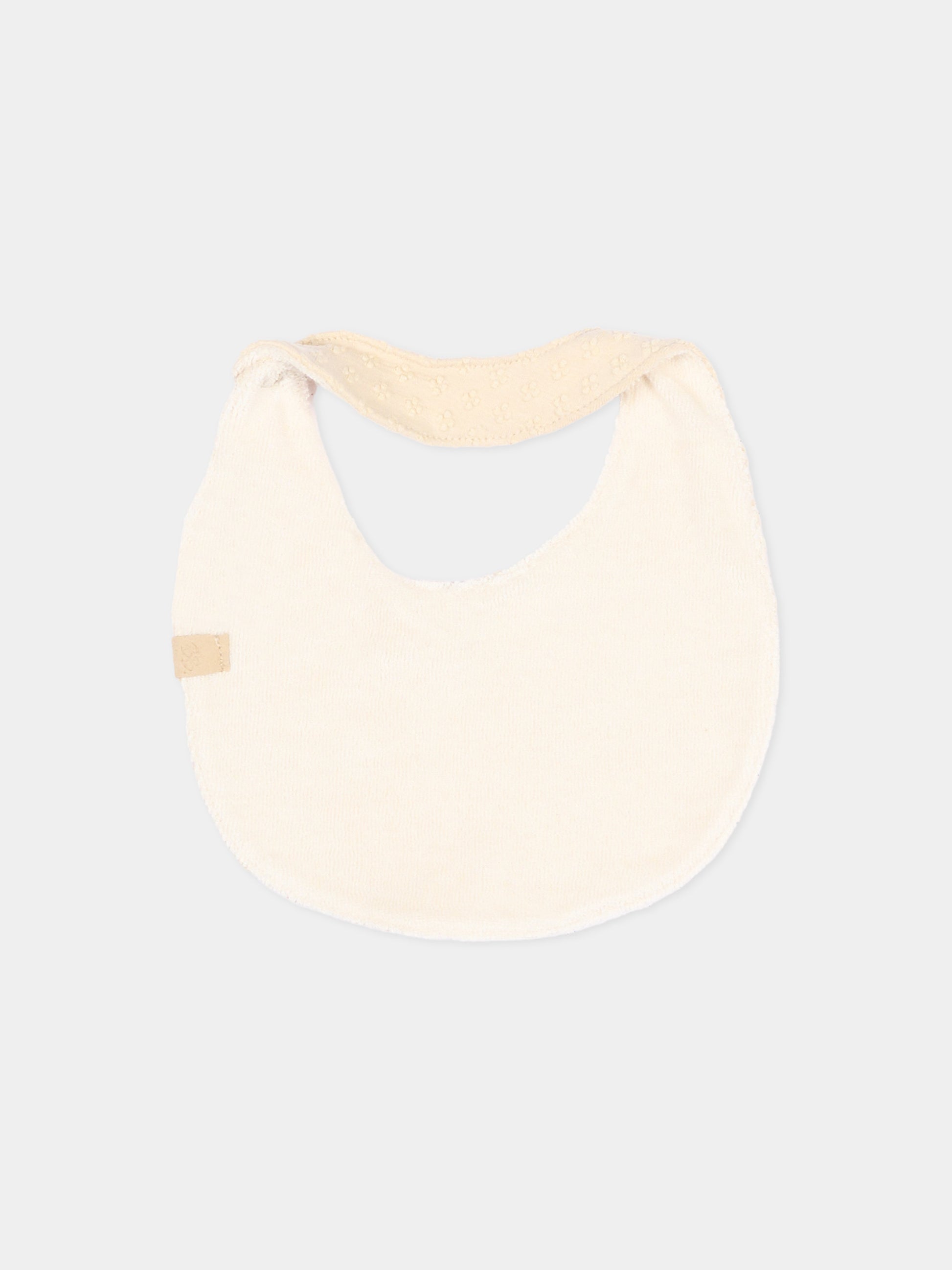 Bavaglino beige per neonati,Bamboom,1154TE00073 ALMOND CREAM