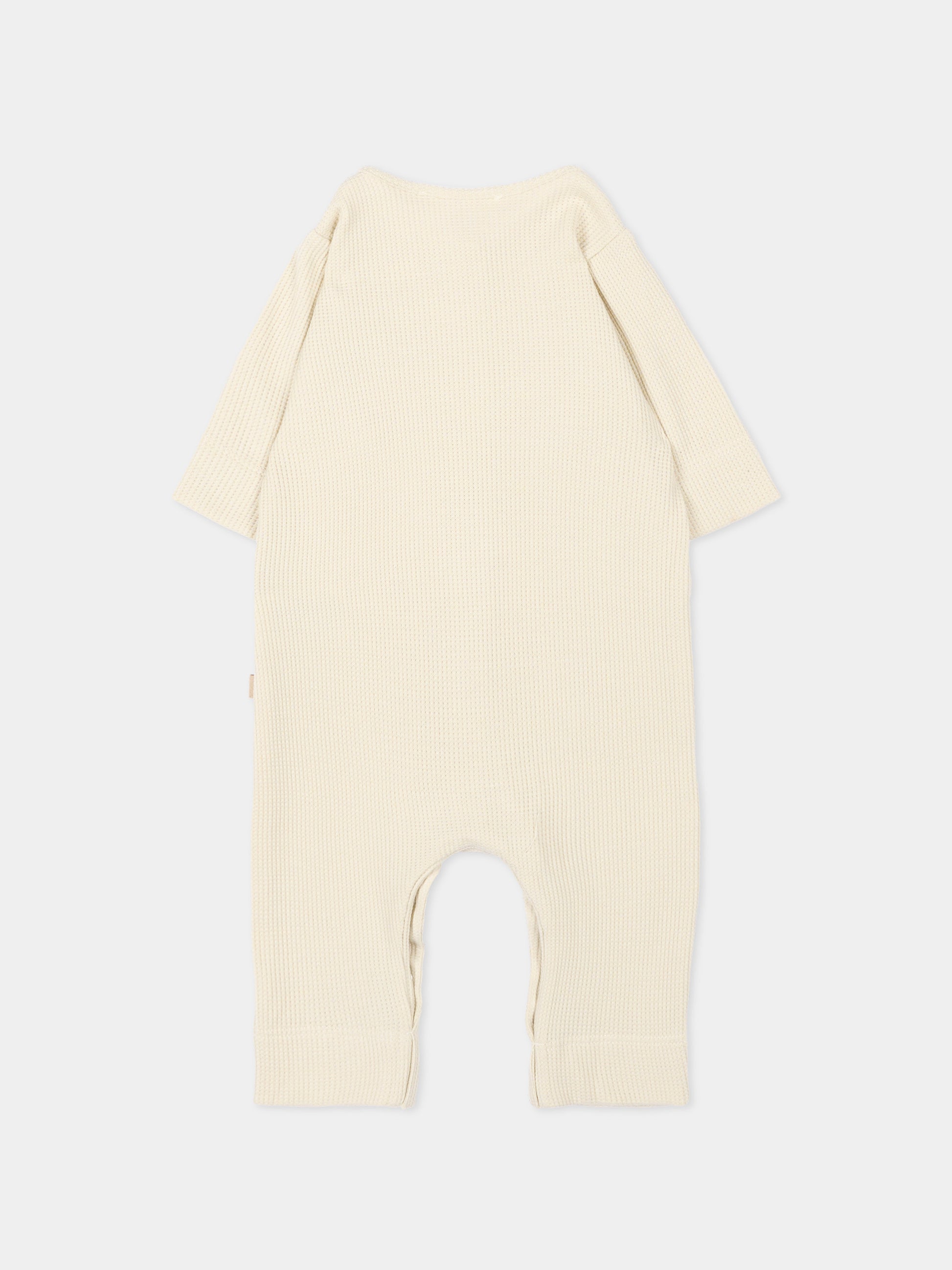 Tutina beige per neonati,Bamboom,1156TE00072 ALMOND CREAM