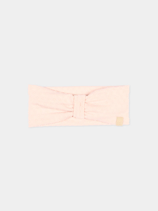 Fascia rosa per neonata,Bamboom,1157TE00073 PINK BLOOM