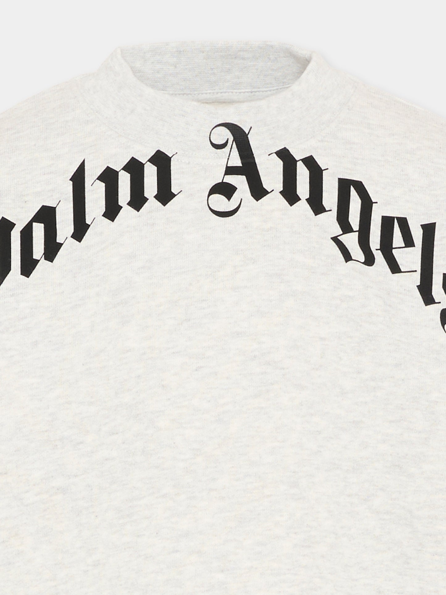 Felpa grigia Palm Angels per bambini,Palm Angels,PBBA012S26FLE001 101