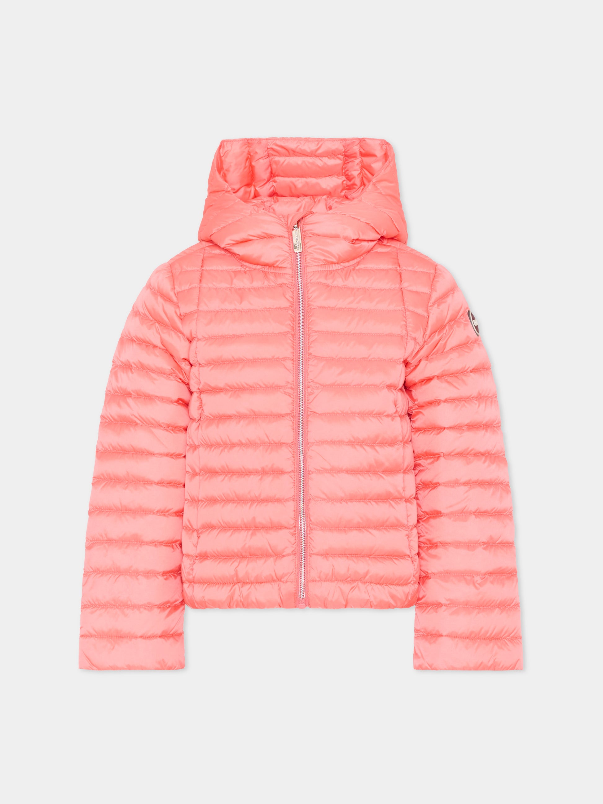 Piumino fucsia per bambina con logo,Colmar Originals Kids,3455 9VX 755