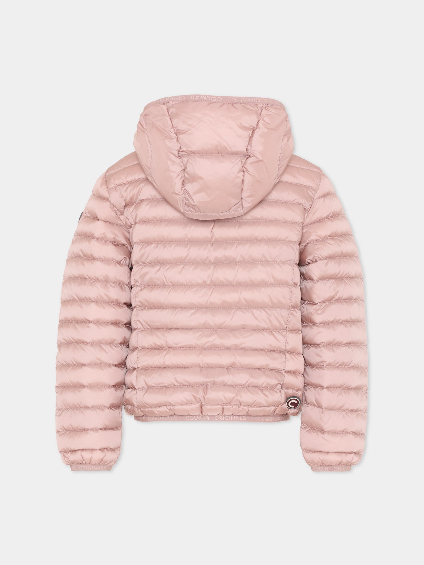 Piumino rosa per bambina con logo,Colmar Originals Kids,3490A 9VX 756