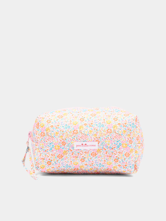 Pochette gialla per bambina floreale,Pesciolino Rosso,BRS BA 04 S 186
