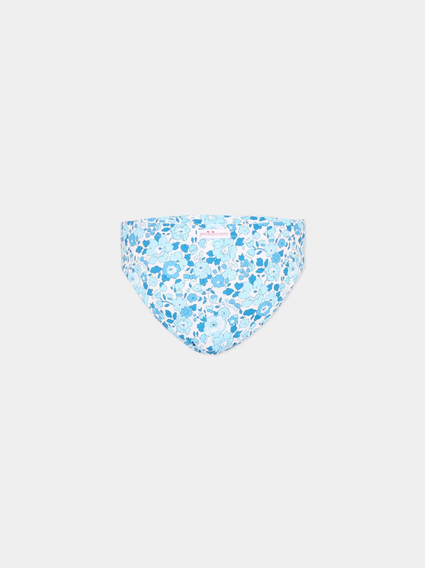 Slip mare azzurro in liberty per bambino,Pesciolino Rosso,M7 S 177