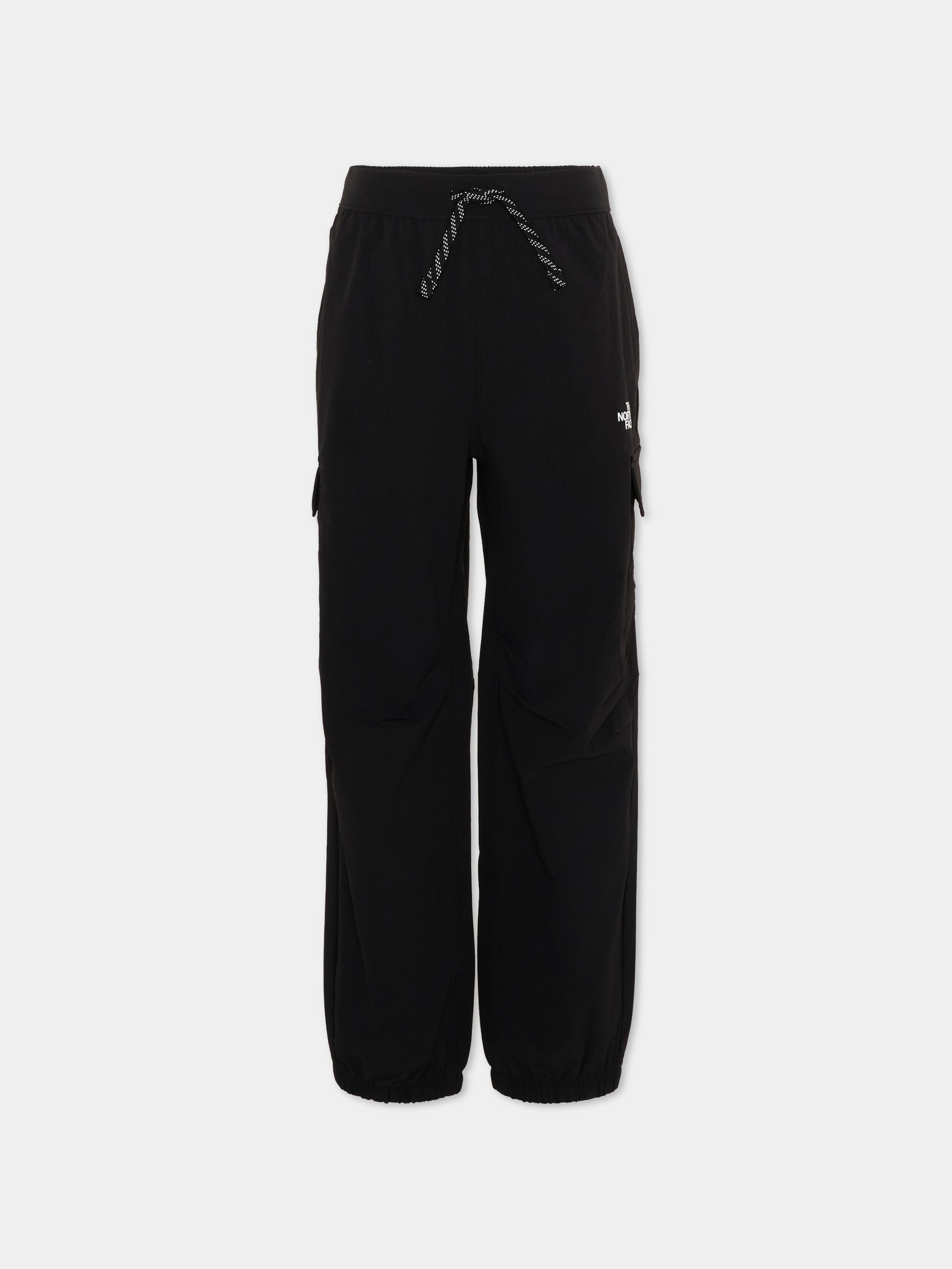 Pantaloni sportivi neri per bambino con logo,The North Face Kids,NF0A8F8QJK31