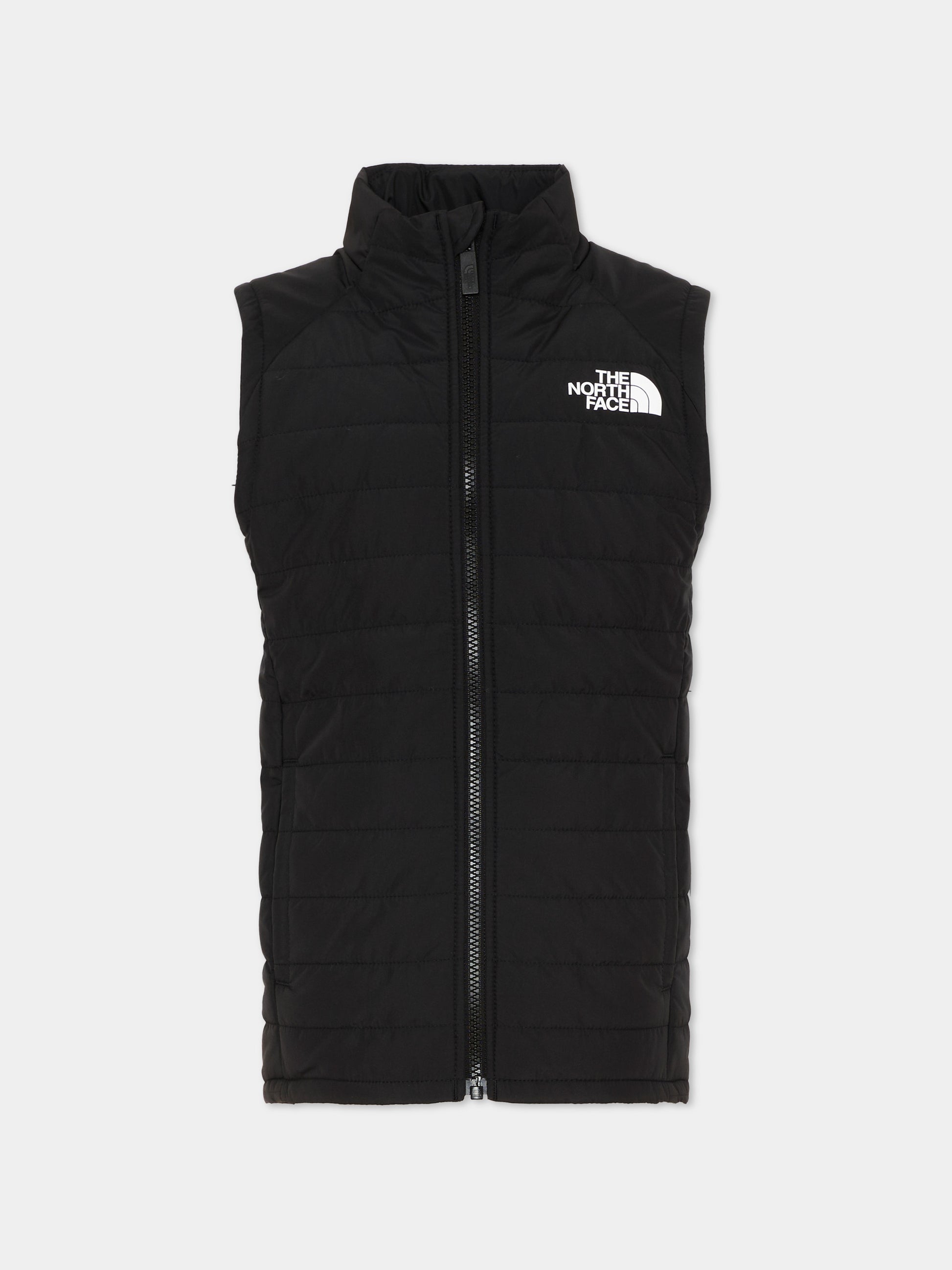 Gilet nero per bambini con logo,The North Face Kids,NF0A89HSJK31