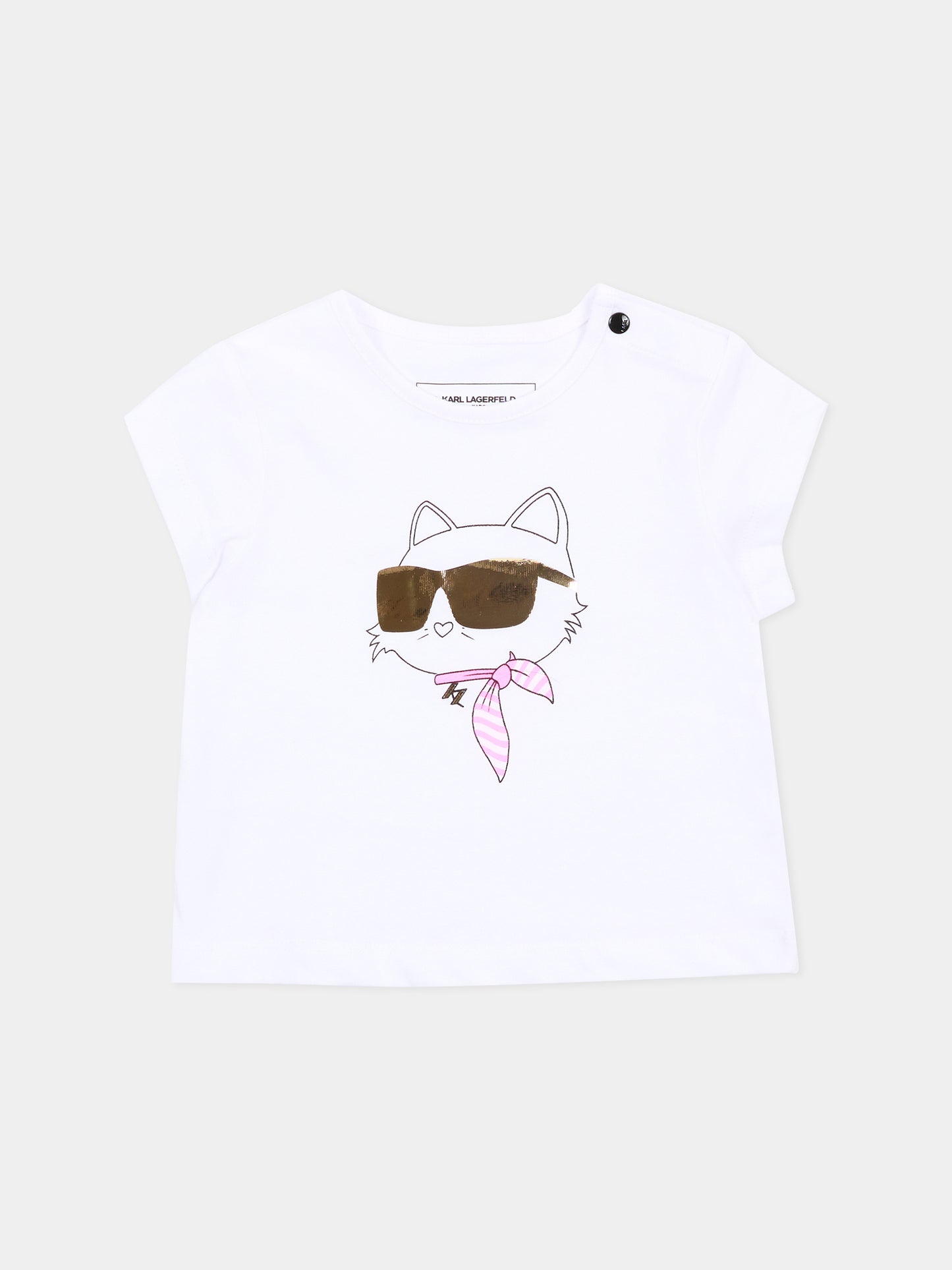 Completo rosa per neonata con Choupette,Karl Lagerfeld Kids,Z31056 46F