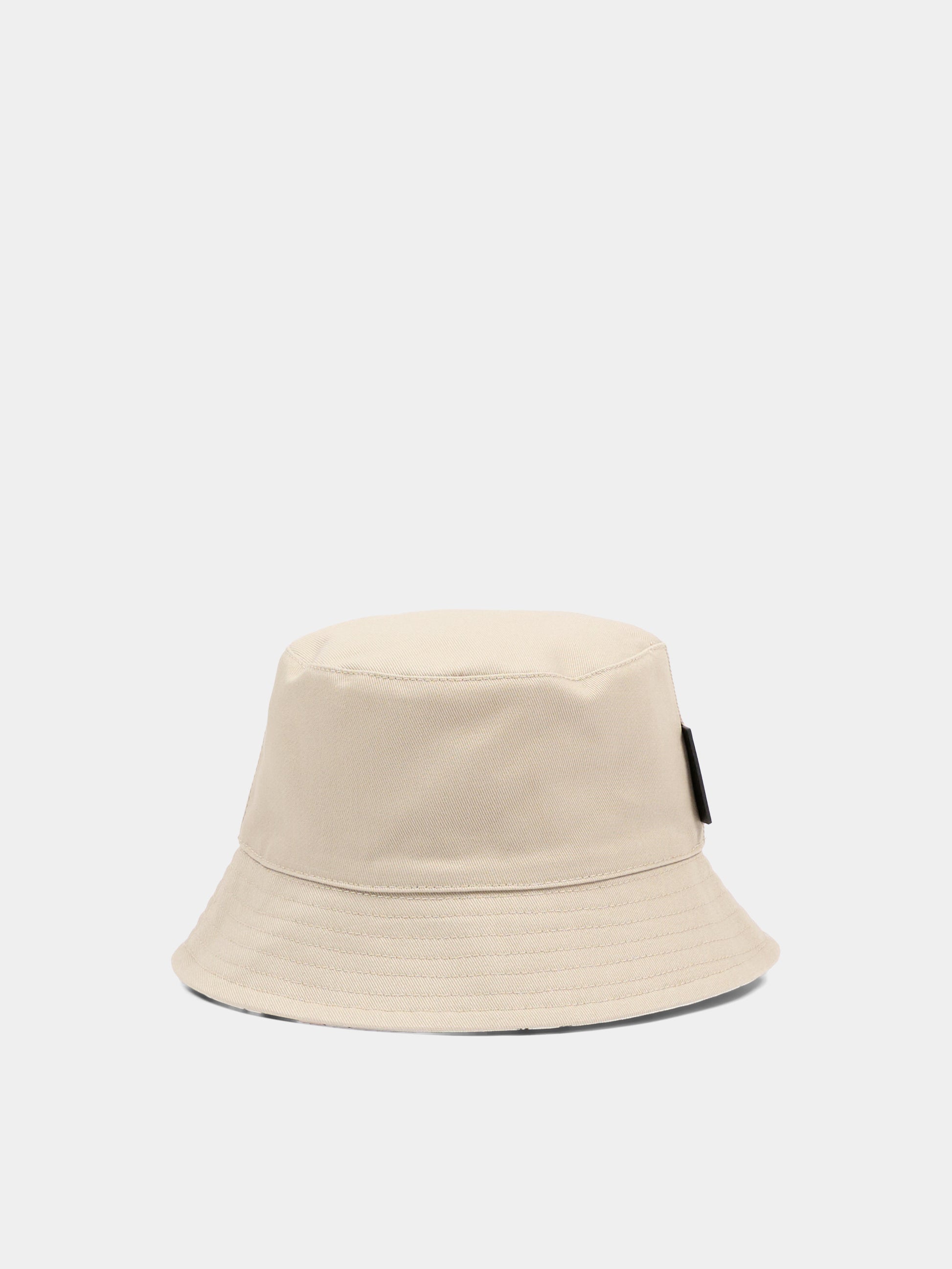 Cloche beige per neonato con patch Karl,Karl Lagerfeld Kids,Z31206 211