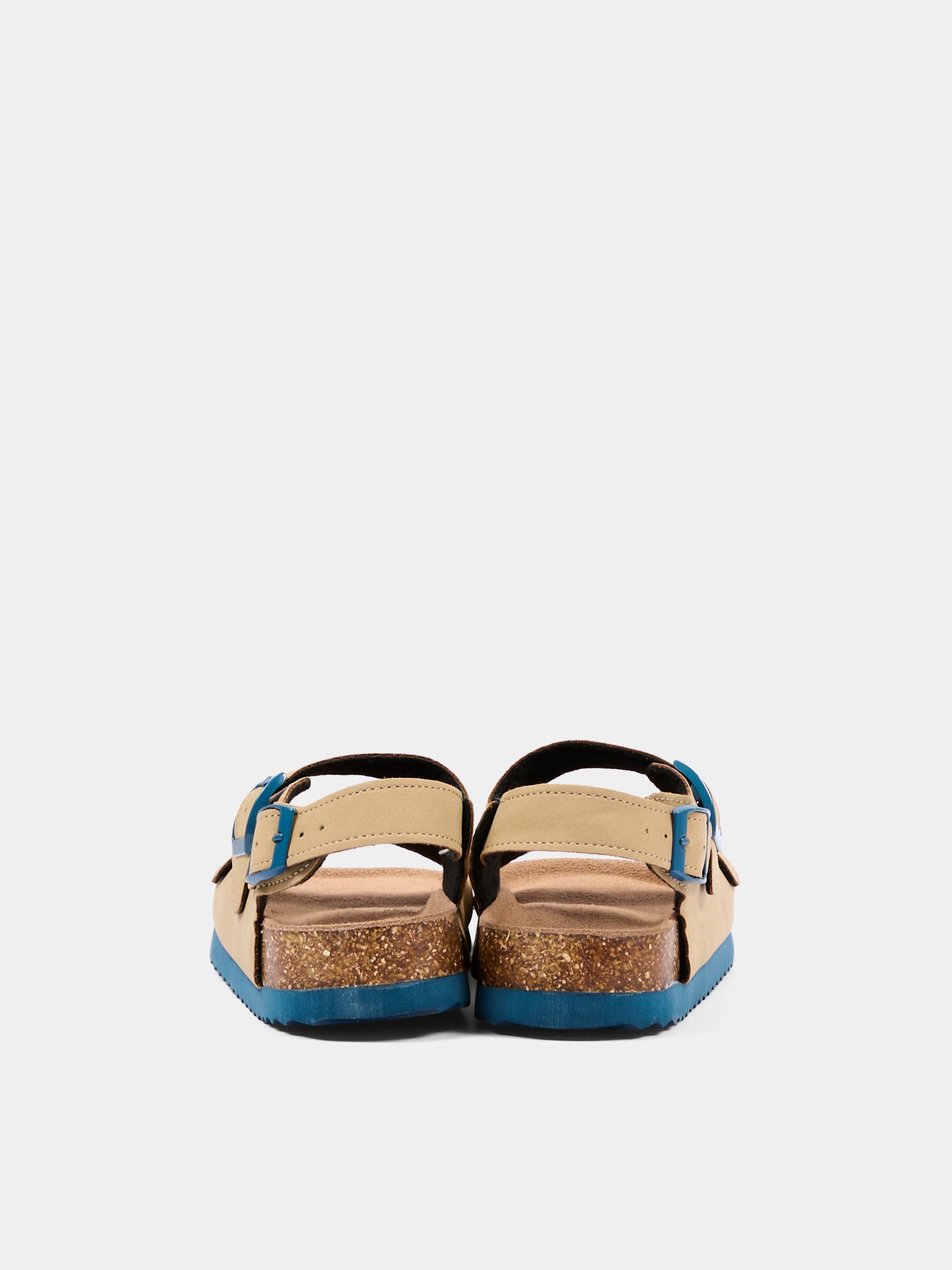 Sandali beige per bambino con fibbie,Colors Of California,HC 2412 BEI