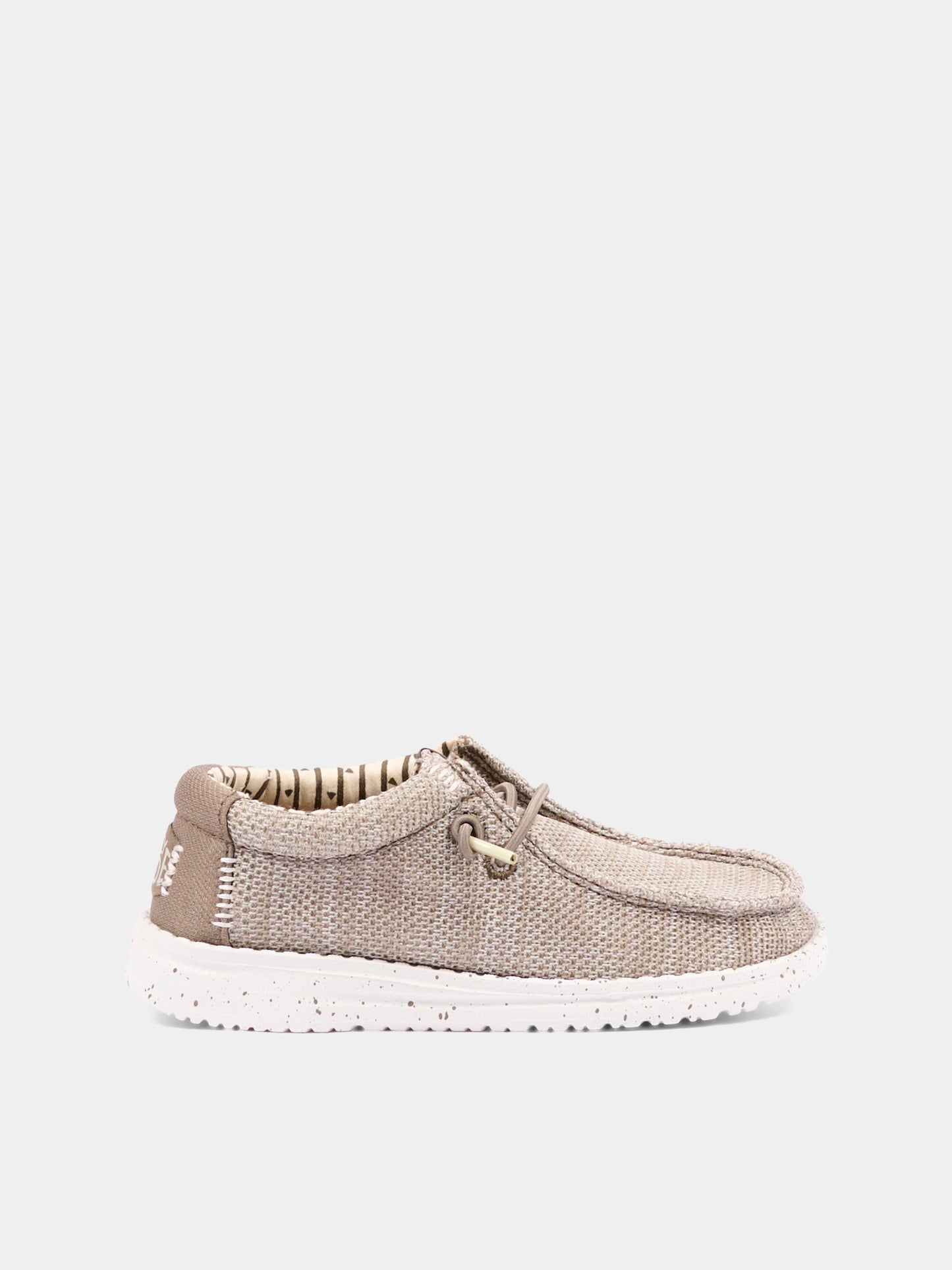 Mocassini beige Wally Y Stretch Sox per bambino,Hey Dude,42072A 267 HDY1