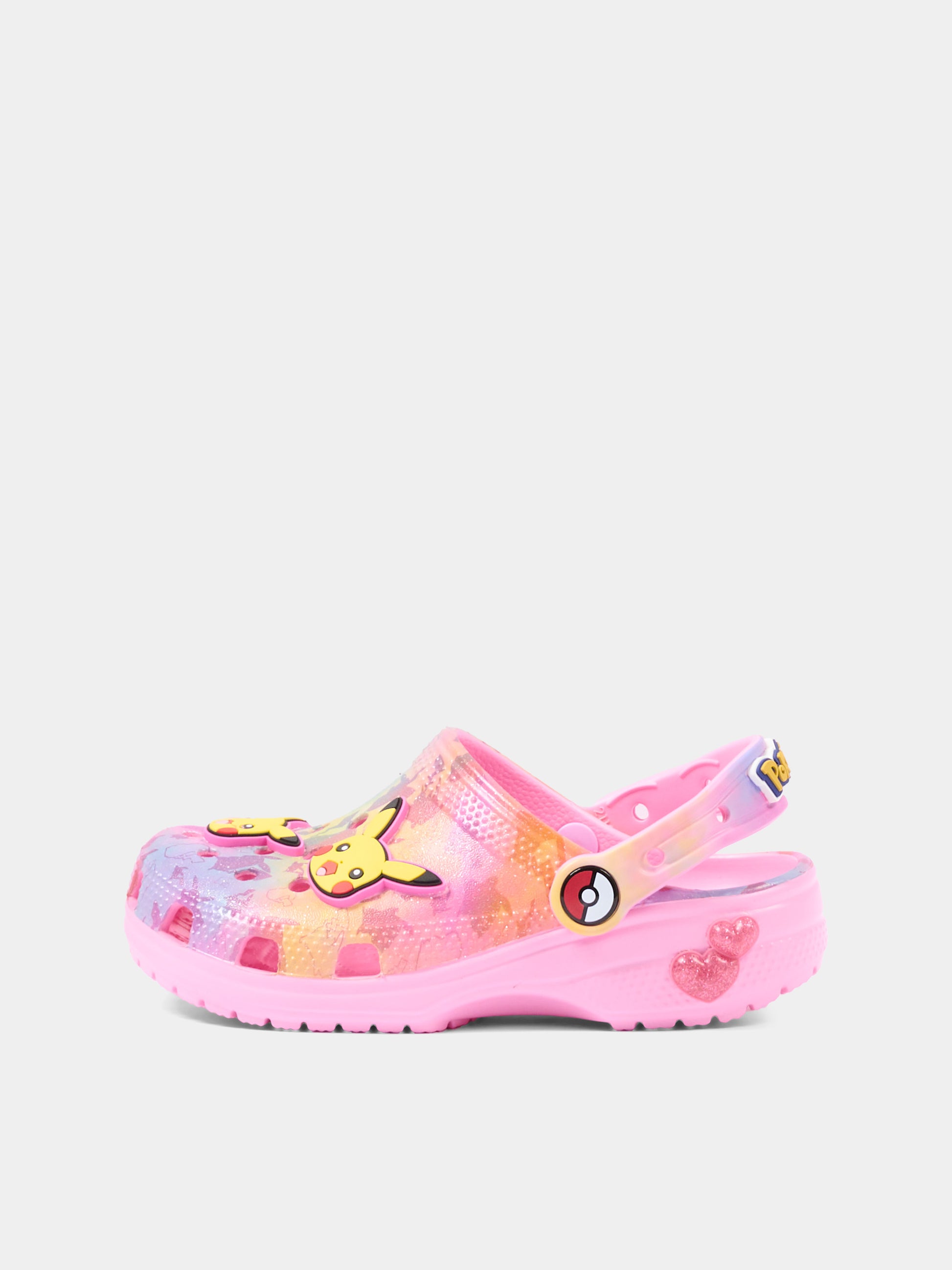 Sabot rosa per bambina con Pikachu,Crocs,211229 MLT