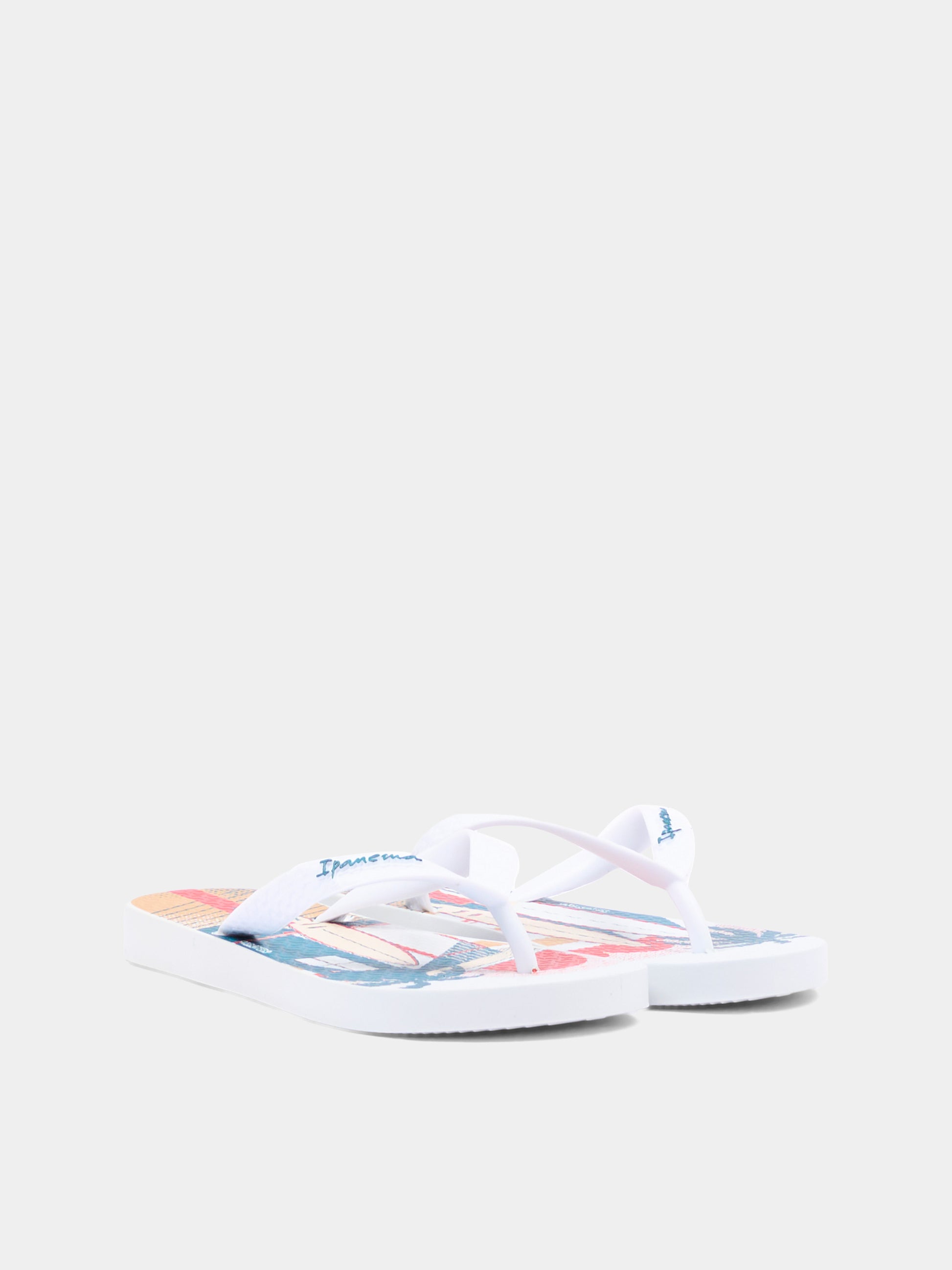 Infradito multicolor per bambino con stampa,Ipanema,83755 BL974 K2 GR