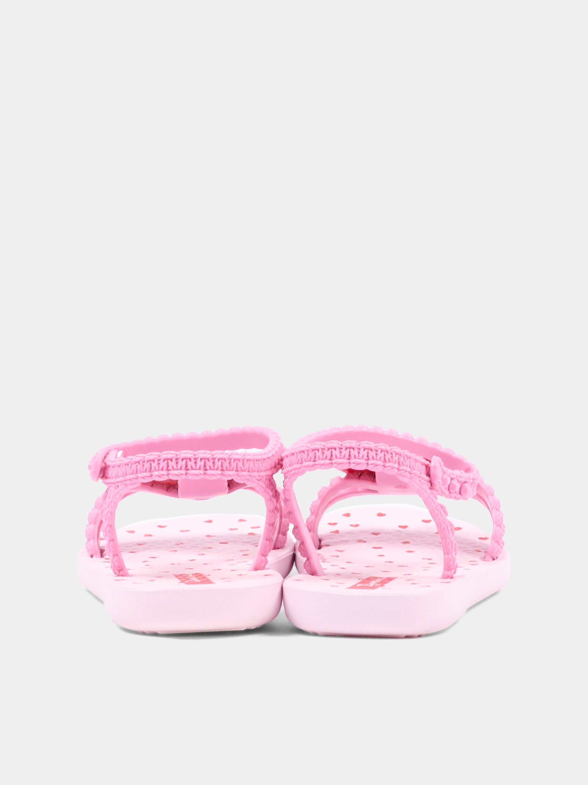 Sandali rosa My First Ipanema Baby per bambina con cuori,Ipanema,81997 BC815 K10 GR