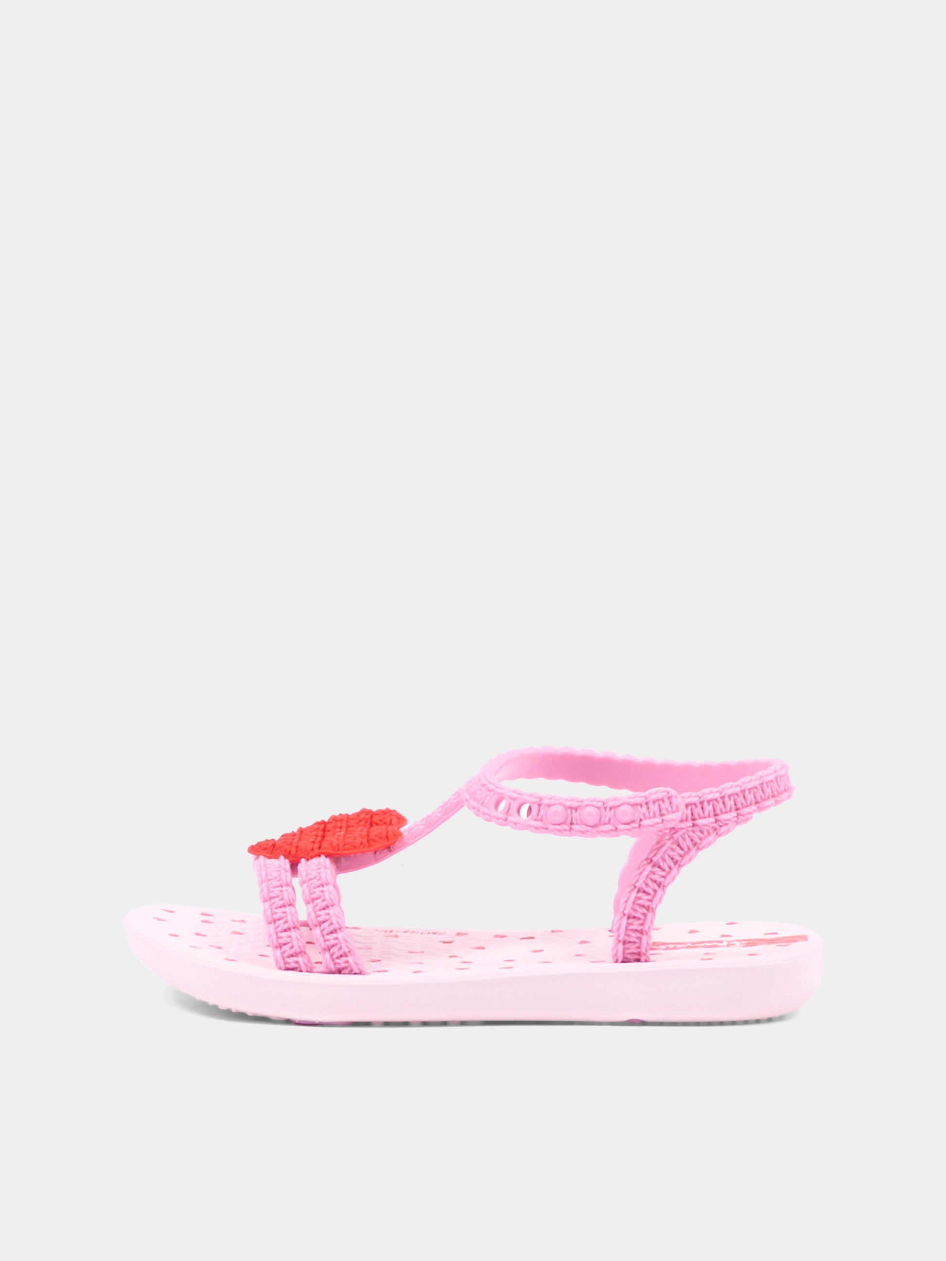 Sandali rosa My First Ipanema Baby per bambina con cuori,Ipanema,81997 BC815 K10 GR