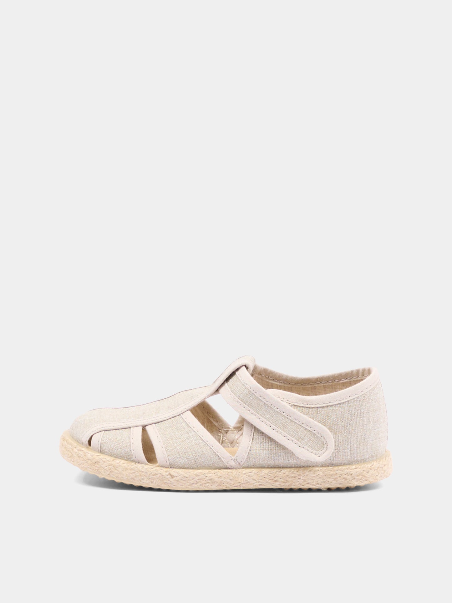 Sandali beige per bambino,Pisamonas,0765 CRUDO