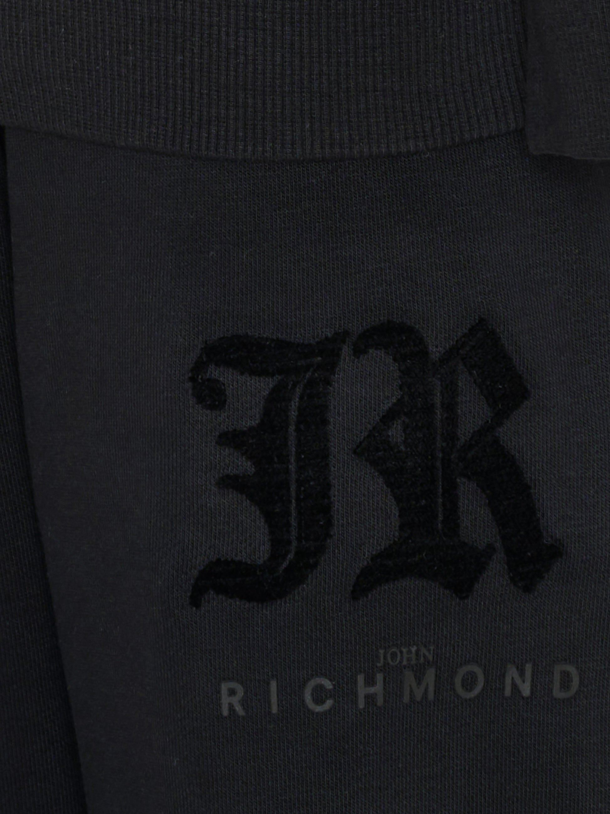 Completo nero per bambino con logo,Richmond,RBA25005CF BLACK