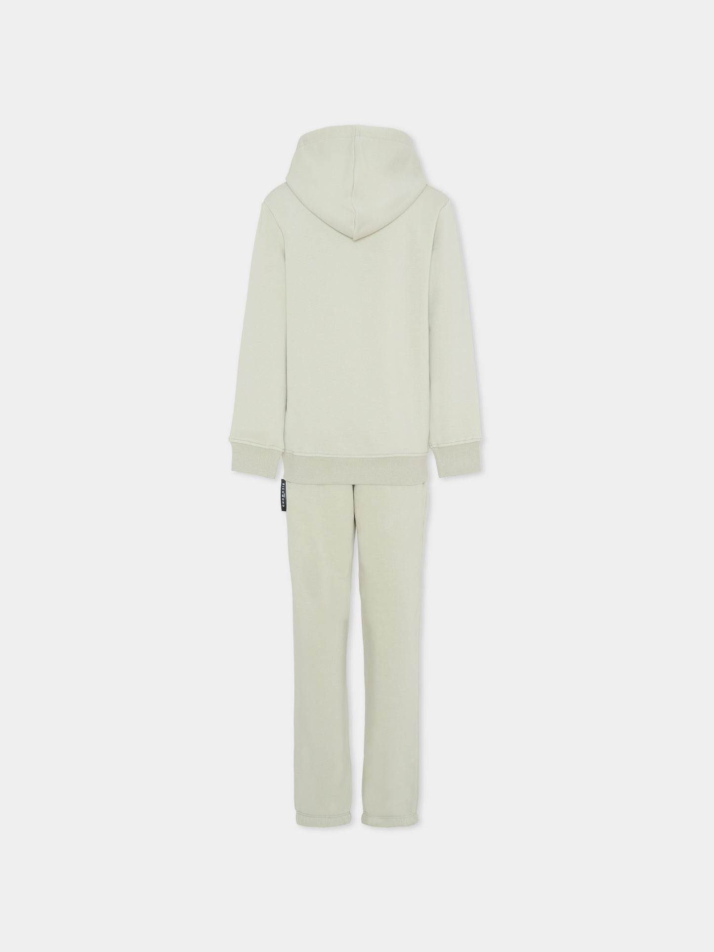 Completo grigio per bambino con logo,Richmond,RBA25007CF GREY AGATE