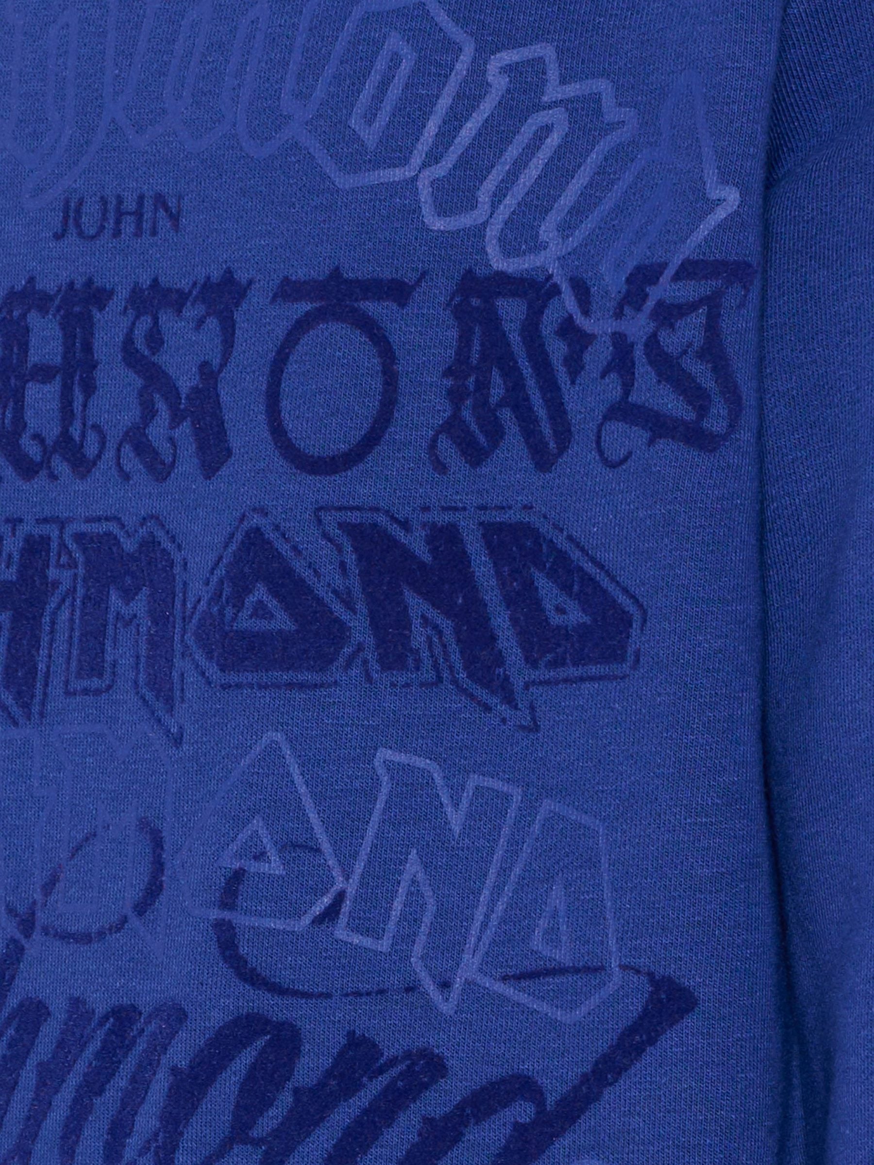 Completo blu per bambino con logo,Richmond,RBA25201CF BLUE SOLIDATE