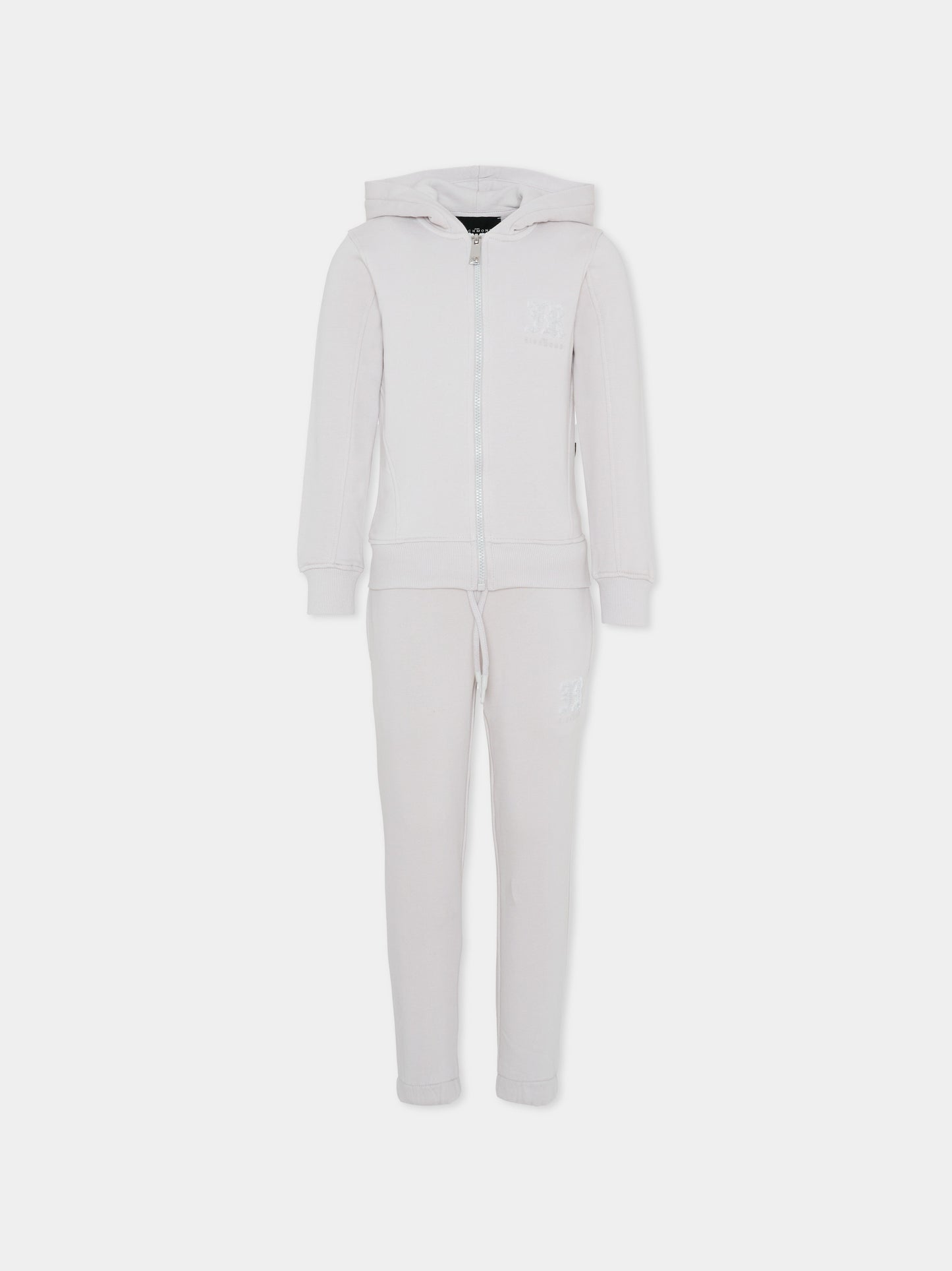 Completo lilla per bambina con logo,Richmond,RGA25001CF LILAC MARBLE